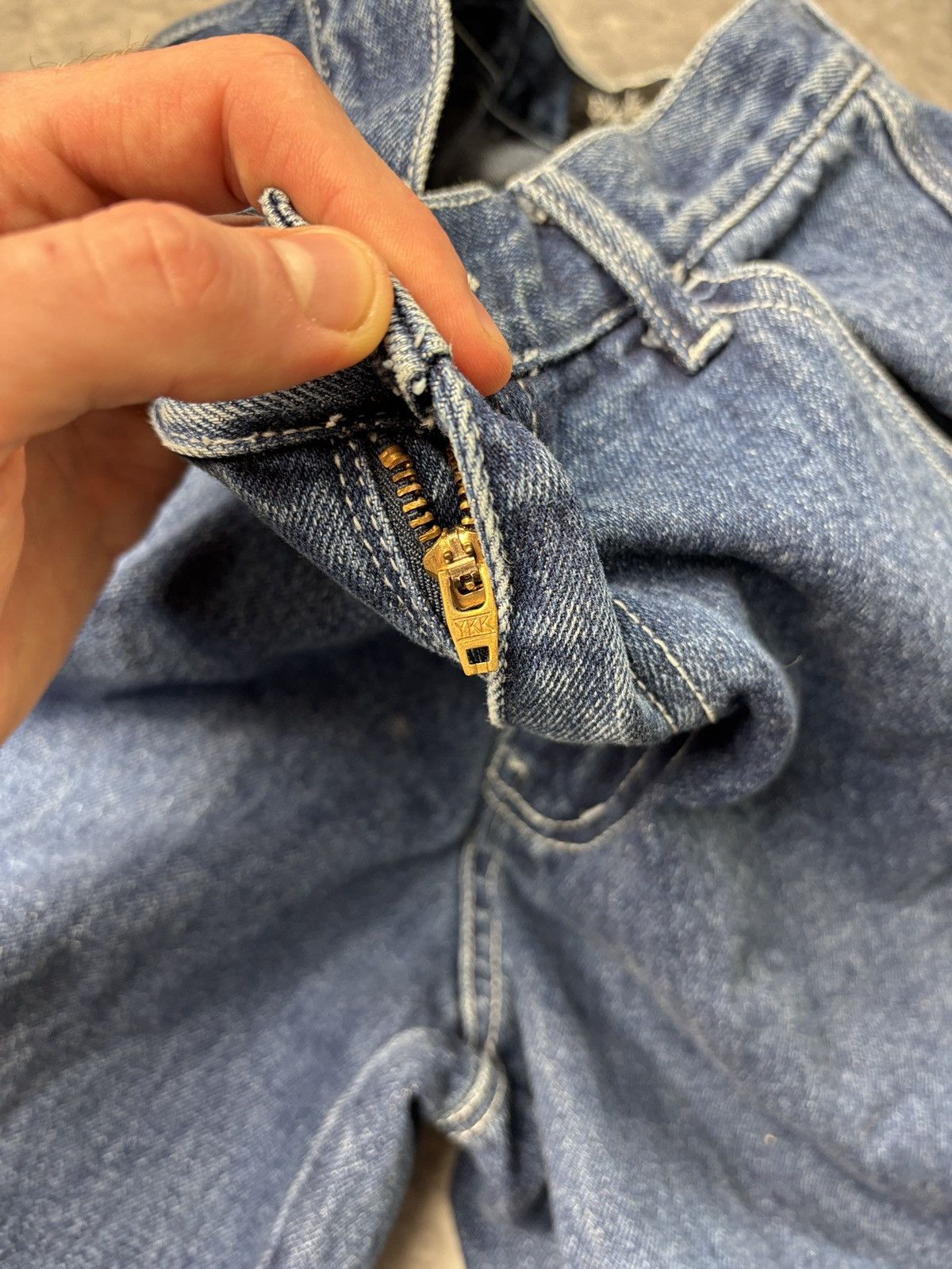 JNCO × Southpole × Vintage 1990s Extreme Zone Denim Cargo Pants Vintage Rave Jorts Zip Size 26" / US 2 / IT 38 - 12 Thumbnail