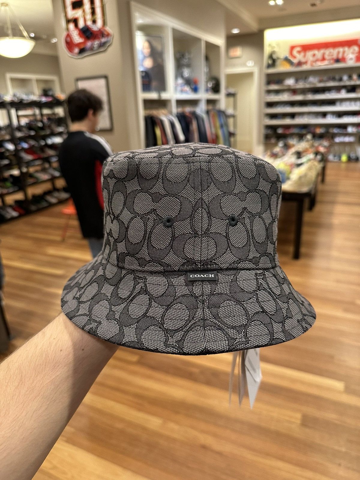 Coach bucket hat new clearance