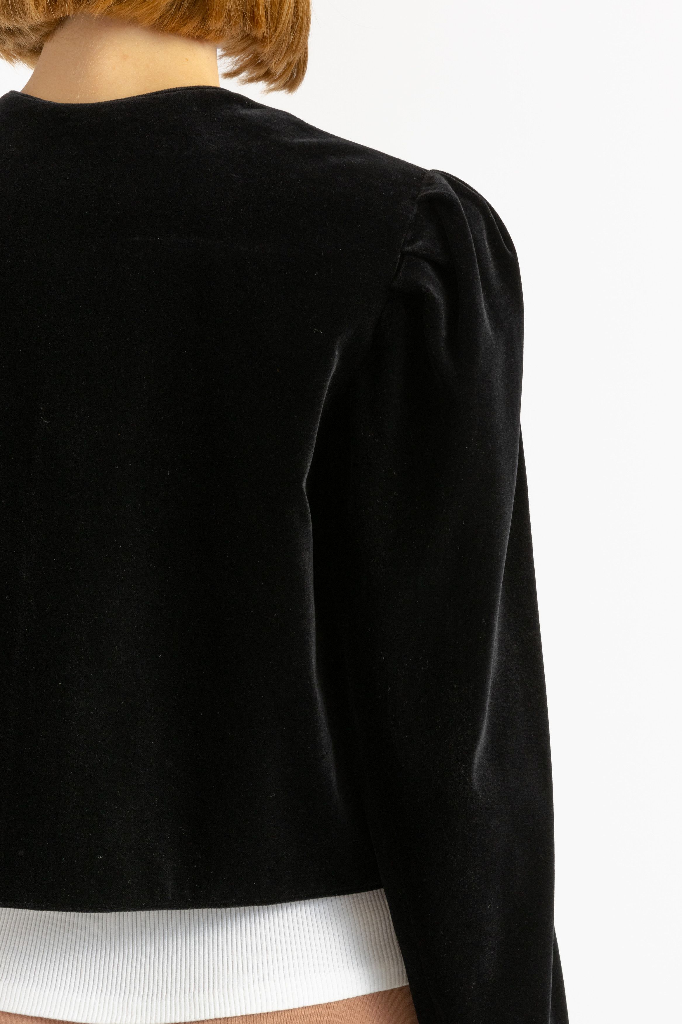 Vintage Vintage Black Dirndl Jacket, Traditional 8689 Size S / US 4 / IT 40 - 7 Thumbnail