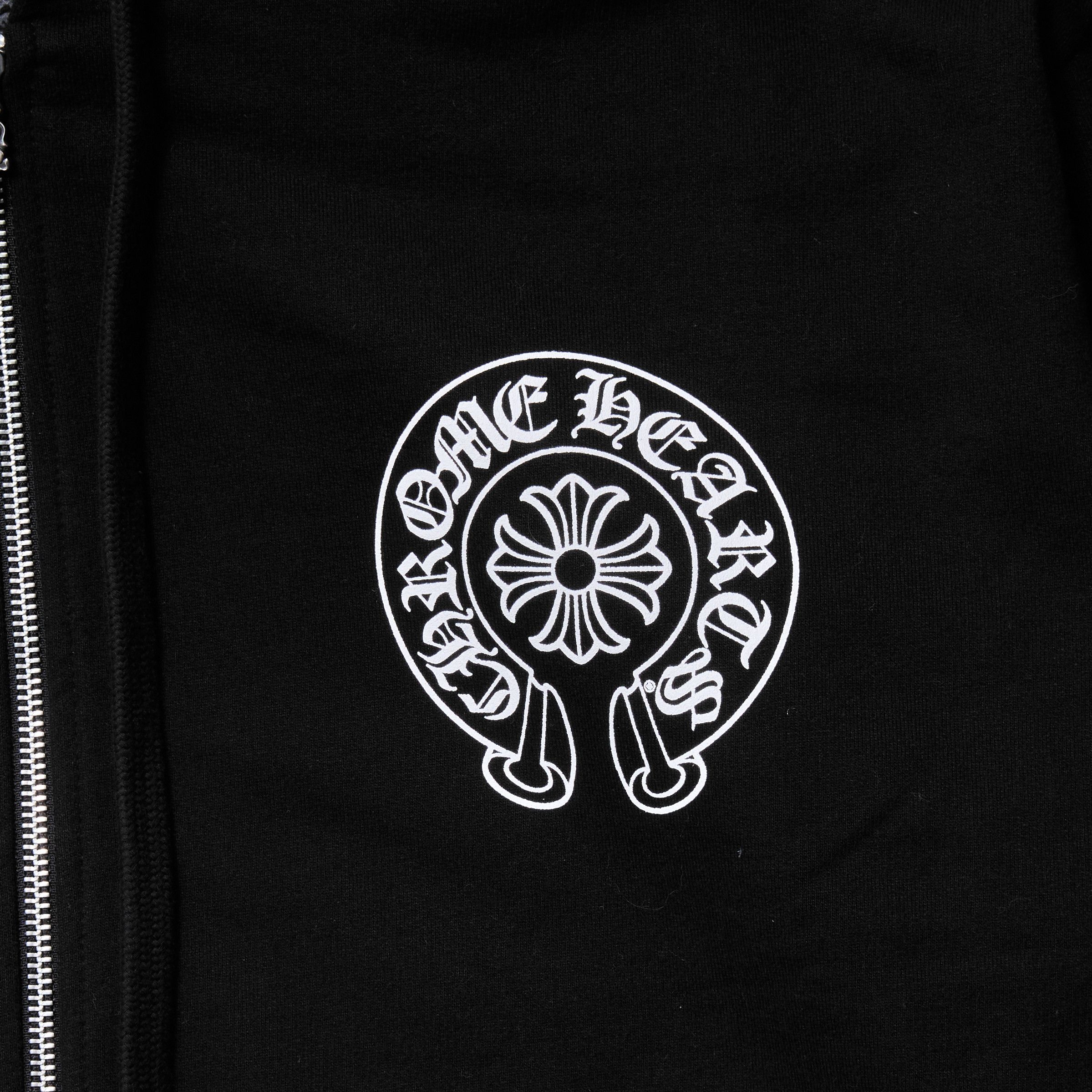 Chrome Hearts CHROME HEARTS Multicolor Horseshoe Logo Zip Up Hoodie BLACK Size US L / EU 52-54 / 3 - 4 Thumbnail