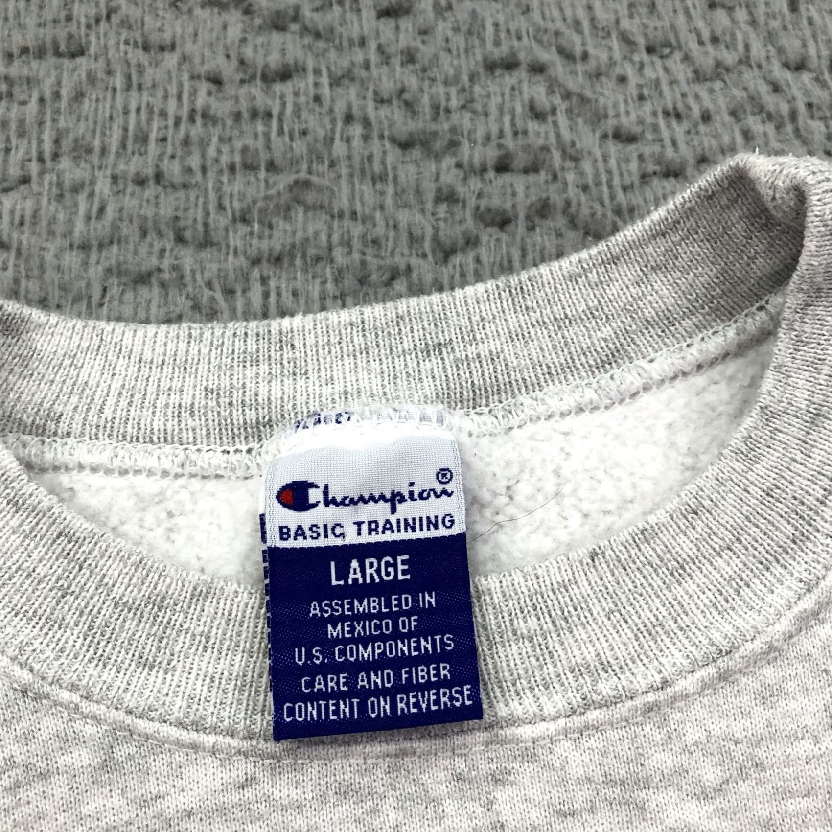 Vintage Champion Sweatshirt Mens Large Gray Crewneck Atlanta 1996, Men's — image 5 of 6