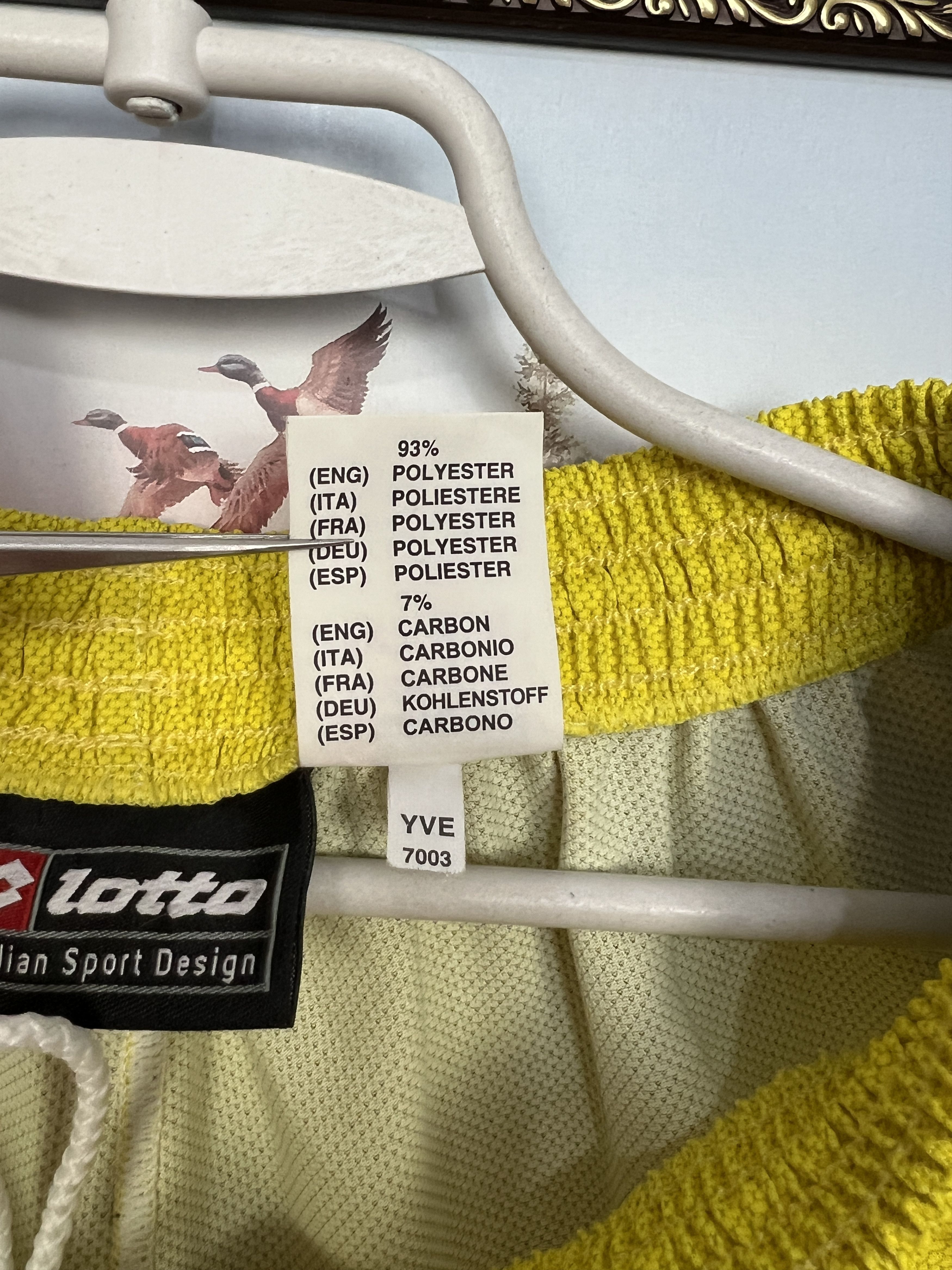 Lotto Sport Vintage 90's Chievo Verona Football Shorts Soccer Athletic Size US 32 / EU 48 - 8 Thumbnail