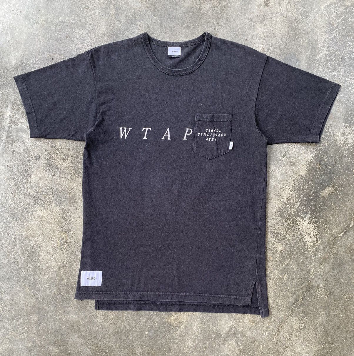 Wtaps Vintage Wtaps Design Pocket faded Tee Size US S / EU 44-46 / 1 - 1 Thumbnail