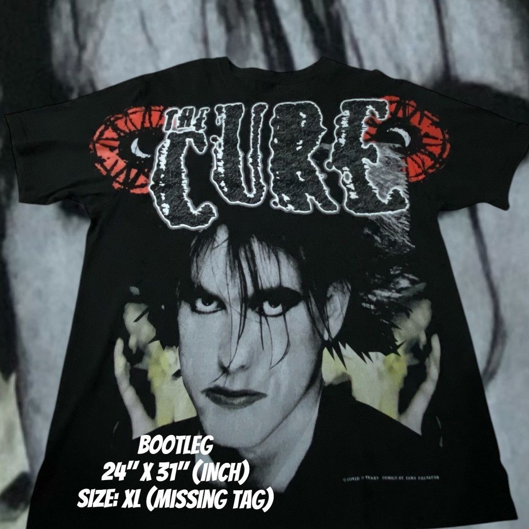 Band Tees The Cure Bootleg Band Tee Size US XL / EU 56 / 4 - 1 Thumbnail