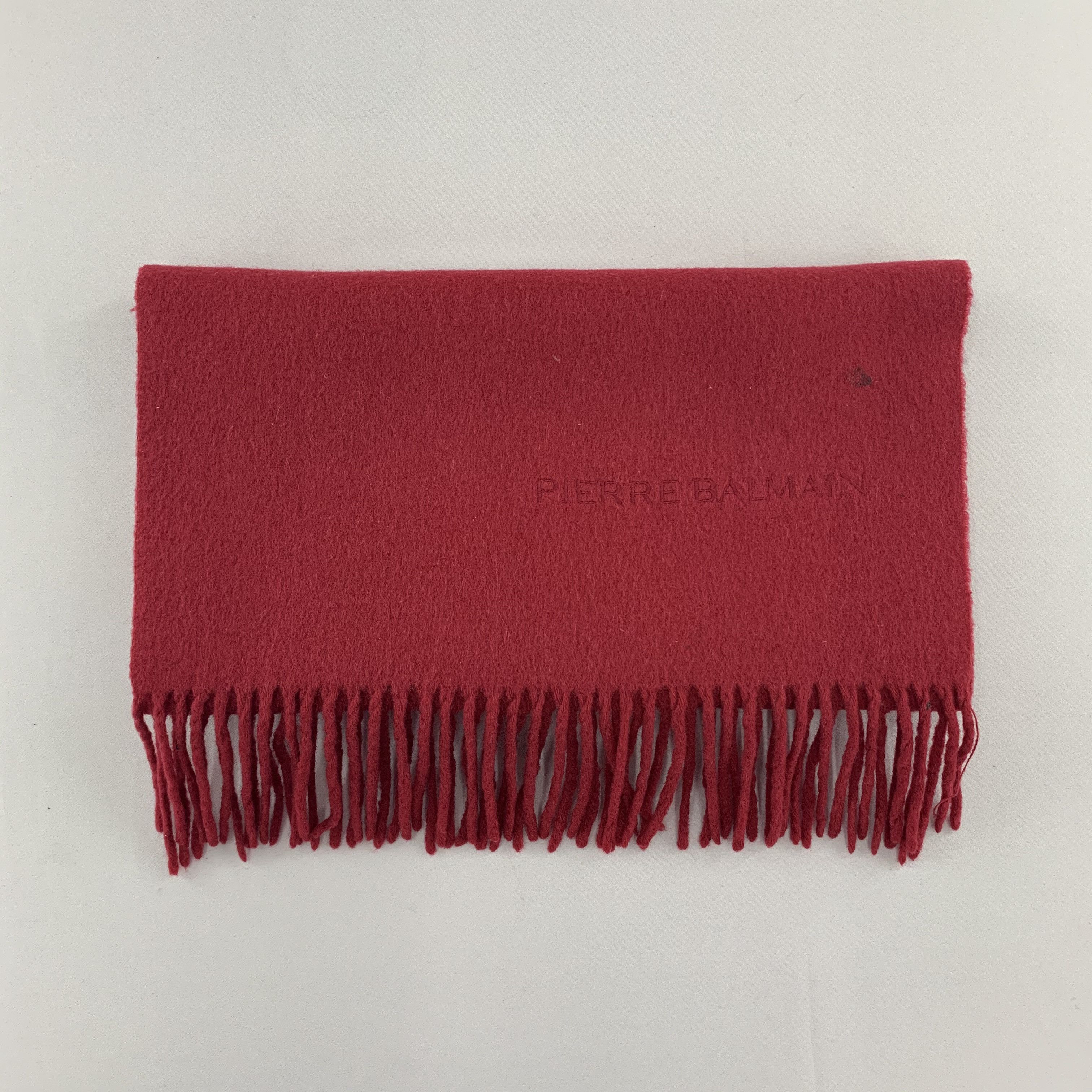 Pierre Balmain Pierre Balmain Scarf Wool Muffler Neck Wrap BL4261 Size ONE SIZE - 3 Thumbnail