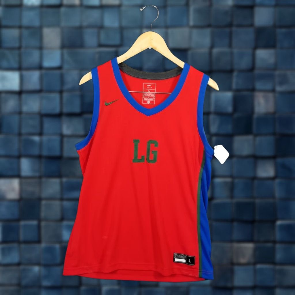 Nike Nike Basketball Jersey Women Large Red Elite Dn5278 Bounce Sewn LG Size L / US 10 / IT 46 - 1 Thumbnail