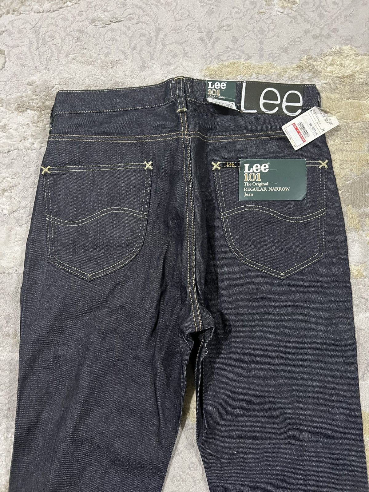 Lee NWT LEE 101 Japan Made JDM The Original Narrow Jeans Denim Size US 34 / EU 50 - 3 Thumbnail