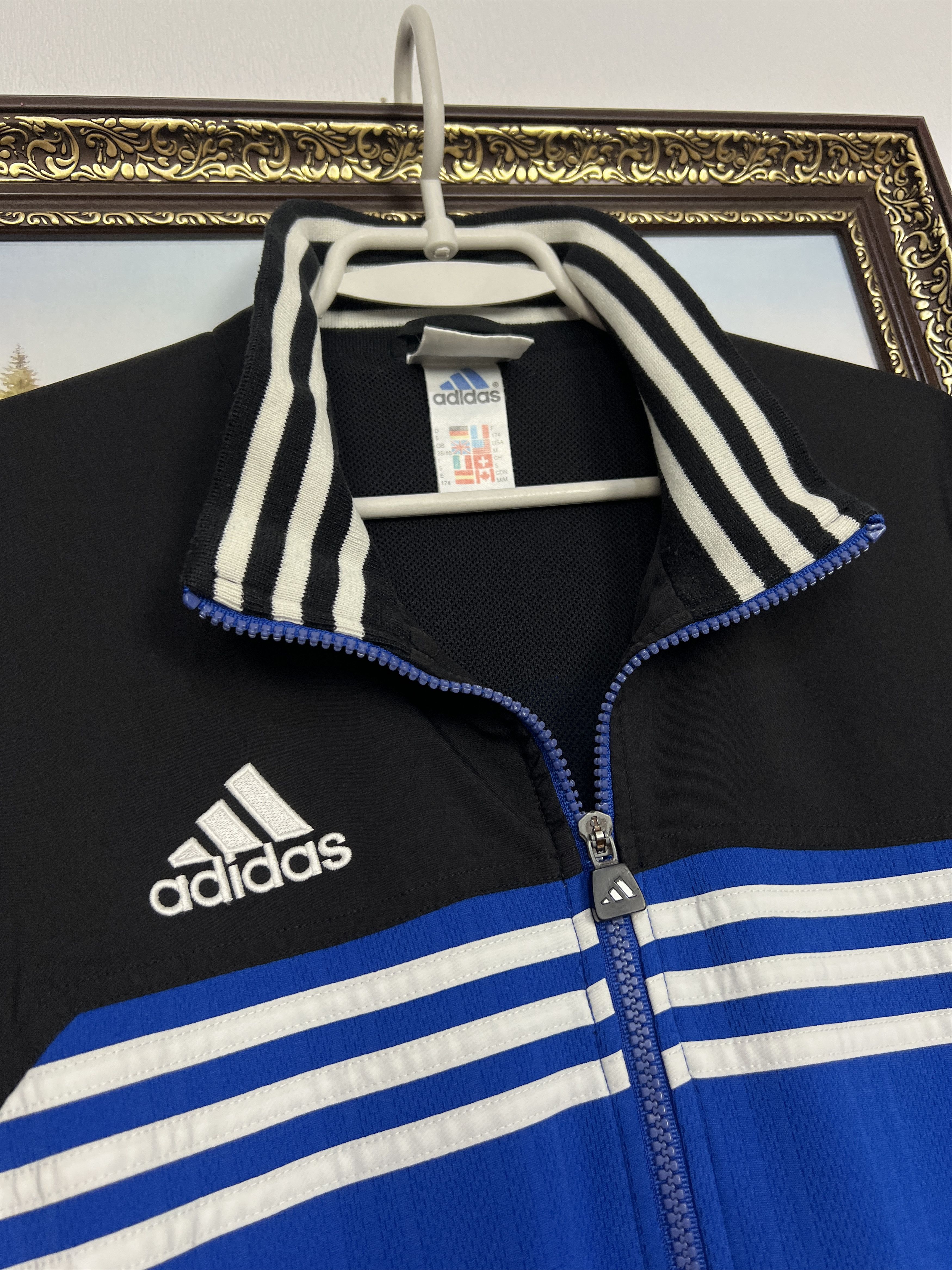 Adidas FC Schalke 04 Football Template Jacket Soccer Track Top Size US M / EU 48-50 / 2 - 3 Thumbnail