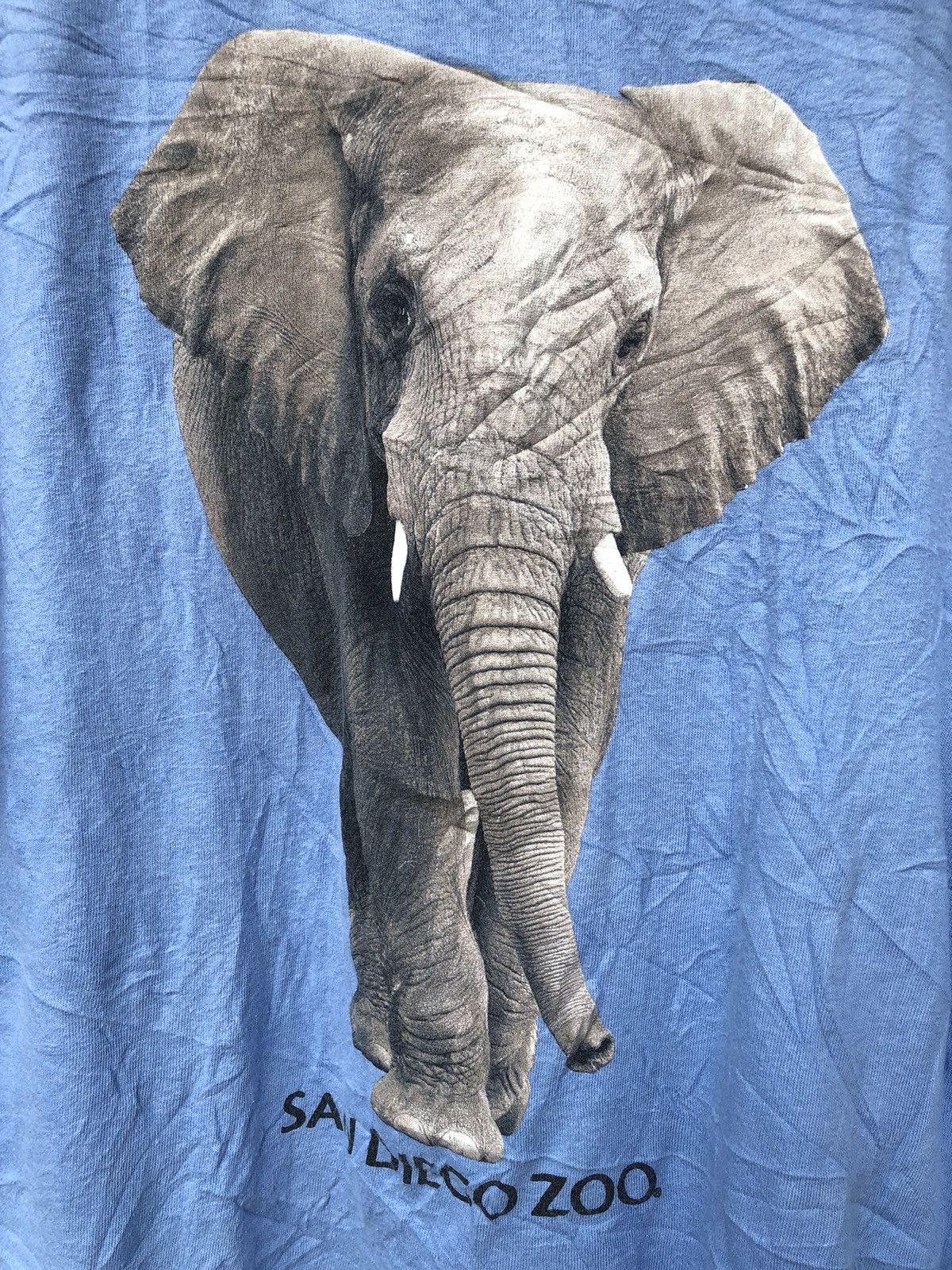 The Mountain × Vintage Vintage Y2K Elephant San Diego Zoo Mirror Printed Tee Size US L / EU 52-54 / 3 - 5 Thumbnail