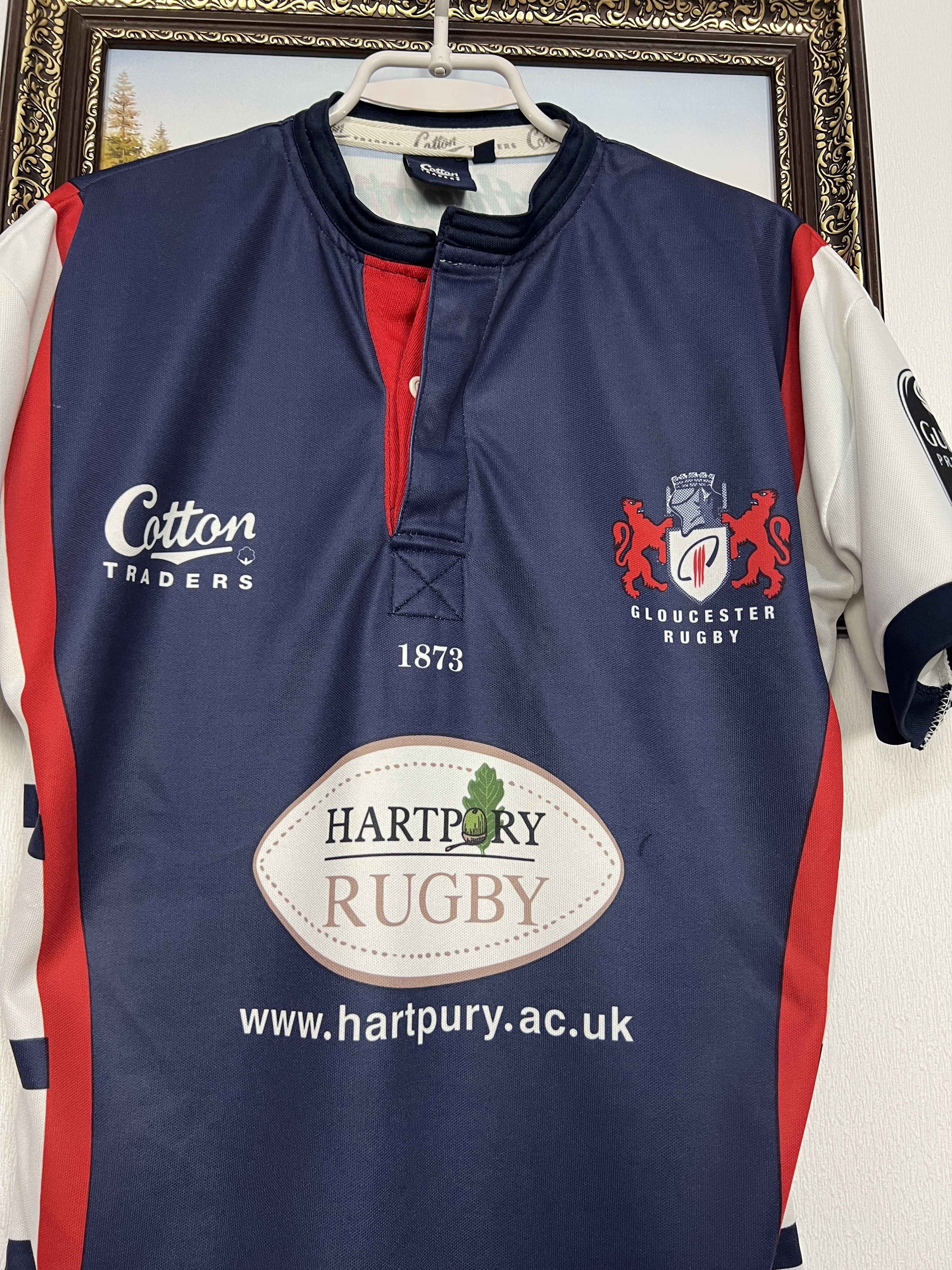 Cotton Traders Cotton Traders Gloucester Rugby Union Jersey Trikot Shirt Size US L / EU 52-54 / 3 - 3 Thumbnail