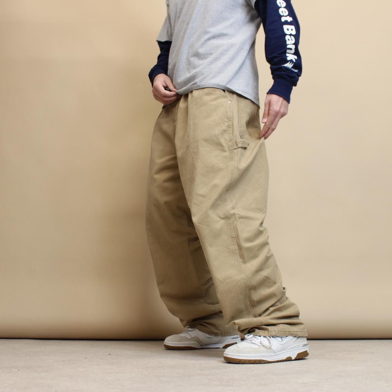 Nike × Vintage × Wrangler 00's Wrengler carpenters pants Size US 34 / EU 50 - 2 Thumbnail