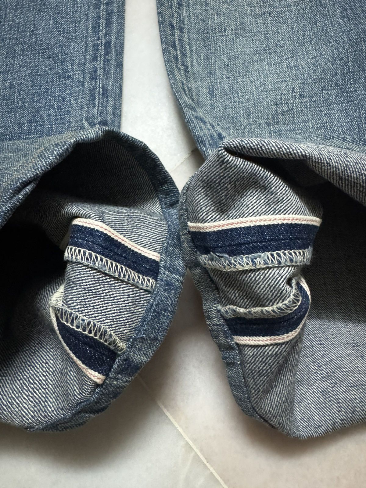 Levi's 💥RARE SELVEDGE💥LEVI'S ( LVC ) 505 BELL BOTTOM BIG E MUDWASH Size US 26 / EU 42 - 10 Thumbnail