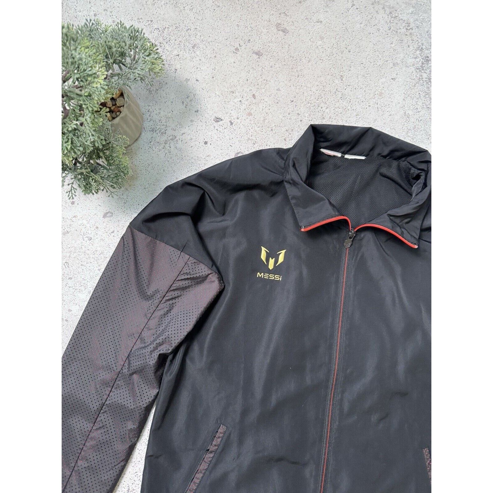 Adidas Adidas Performance Lionel Messi Track Jacket Black Size S Size US S / EU 44-46 / 1 - 3 Thumbnail