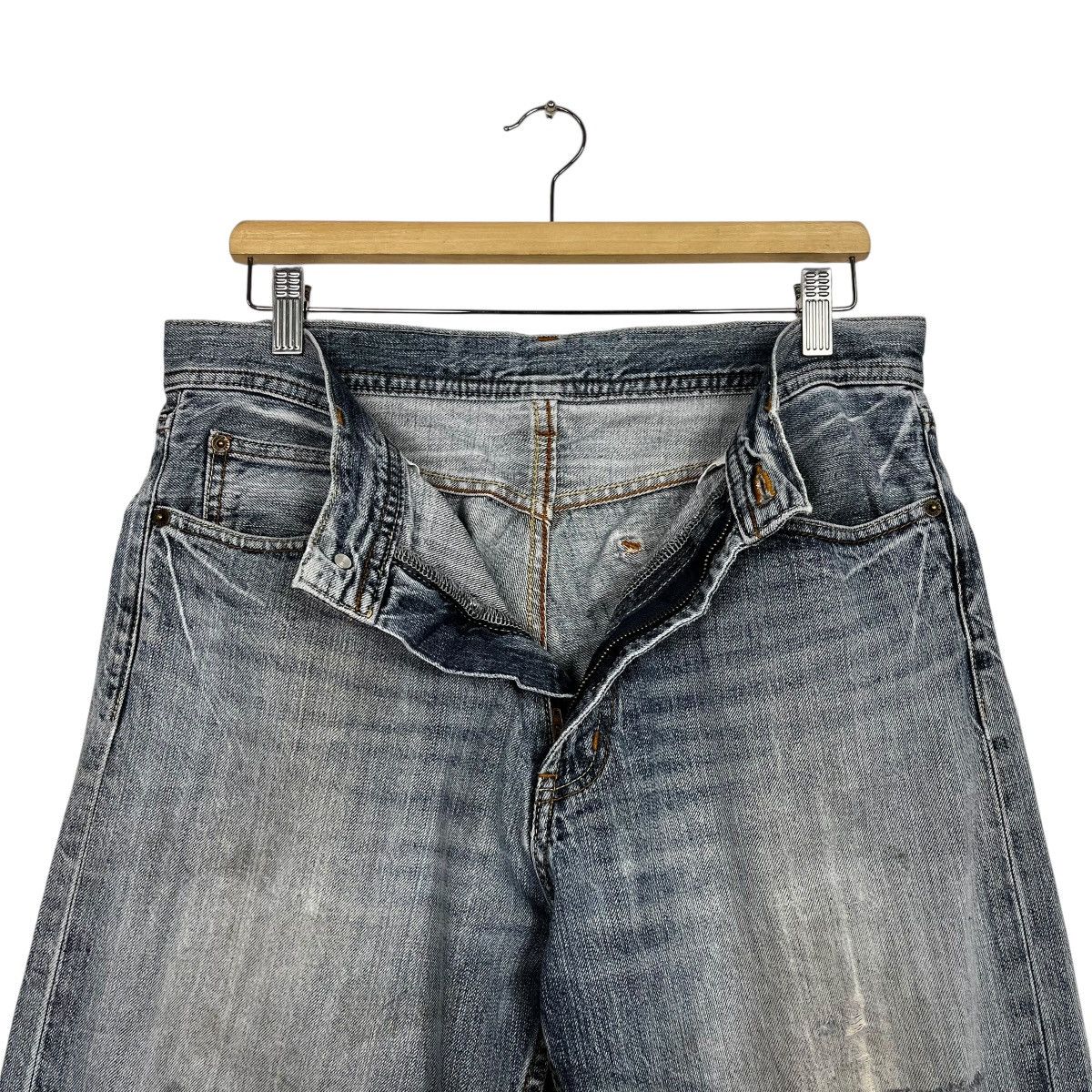 14th Addiction Vintage Japanese Designer Distressed Denim Size US 34 / EU 50 - 15 Thumbnail