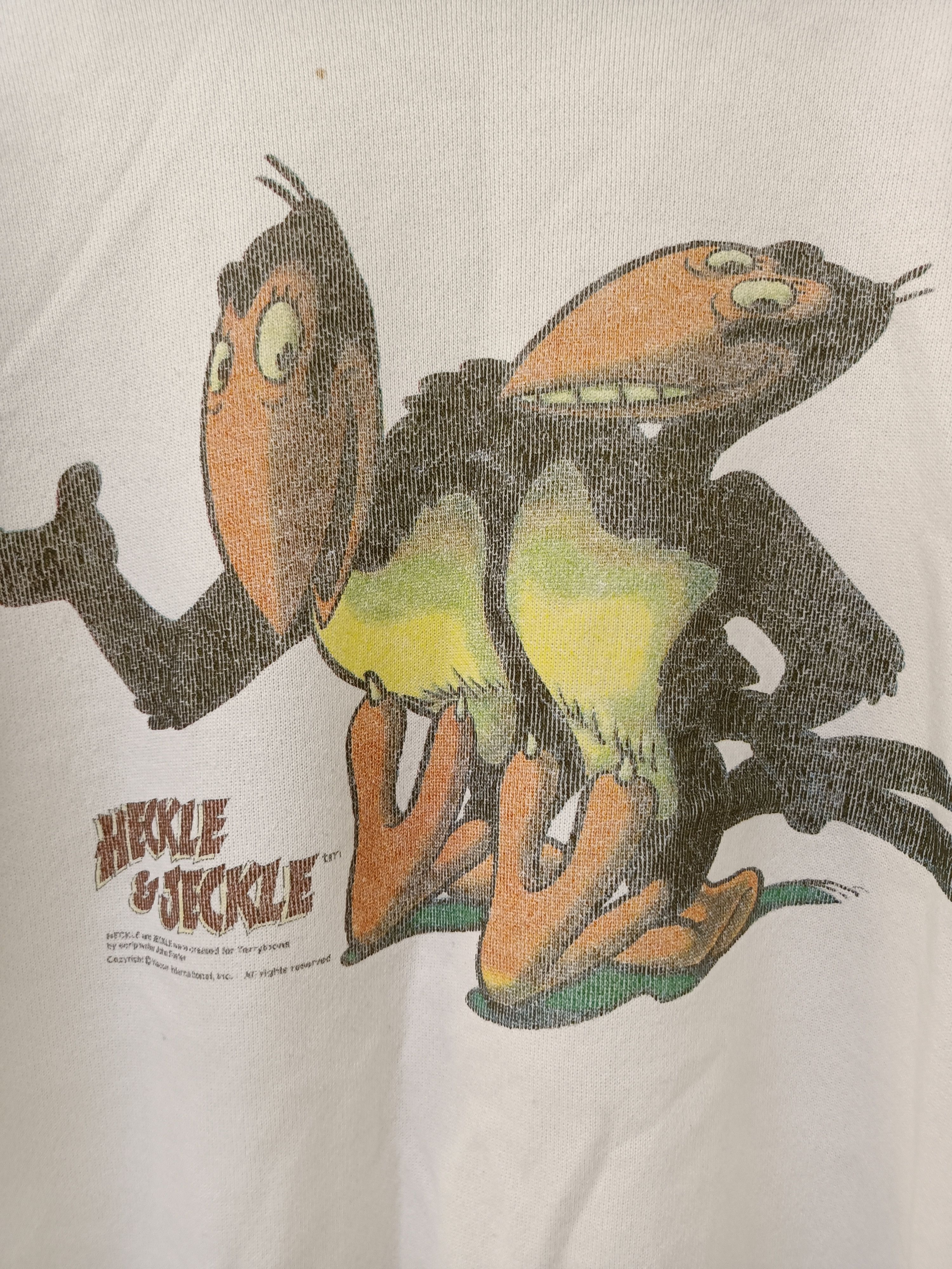 Vintage vintage sweatshirt Heckle & jeckle (stain) Size US M / EU 48-50 / 2 - 2 Thumbnail