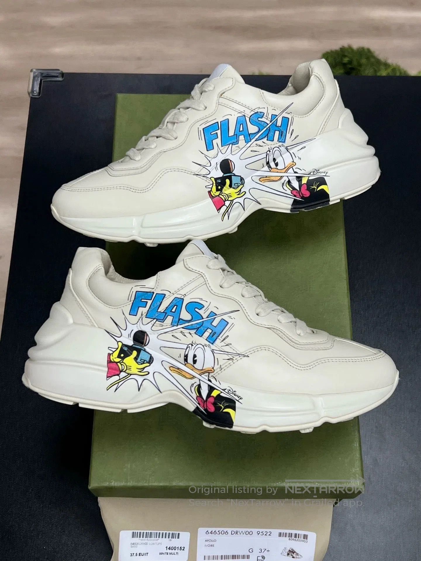 Gucci gucci disney rhyton donald duck sneakers. Size US 7.5 / EU 40-41 - 5 Thumbnail