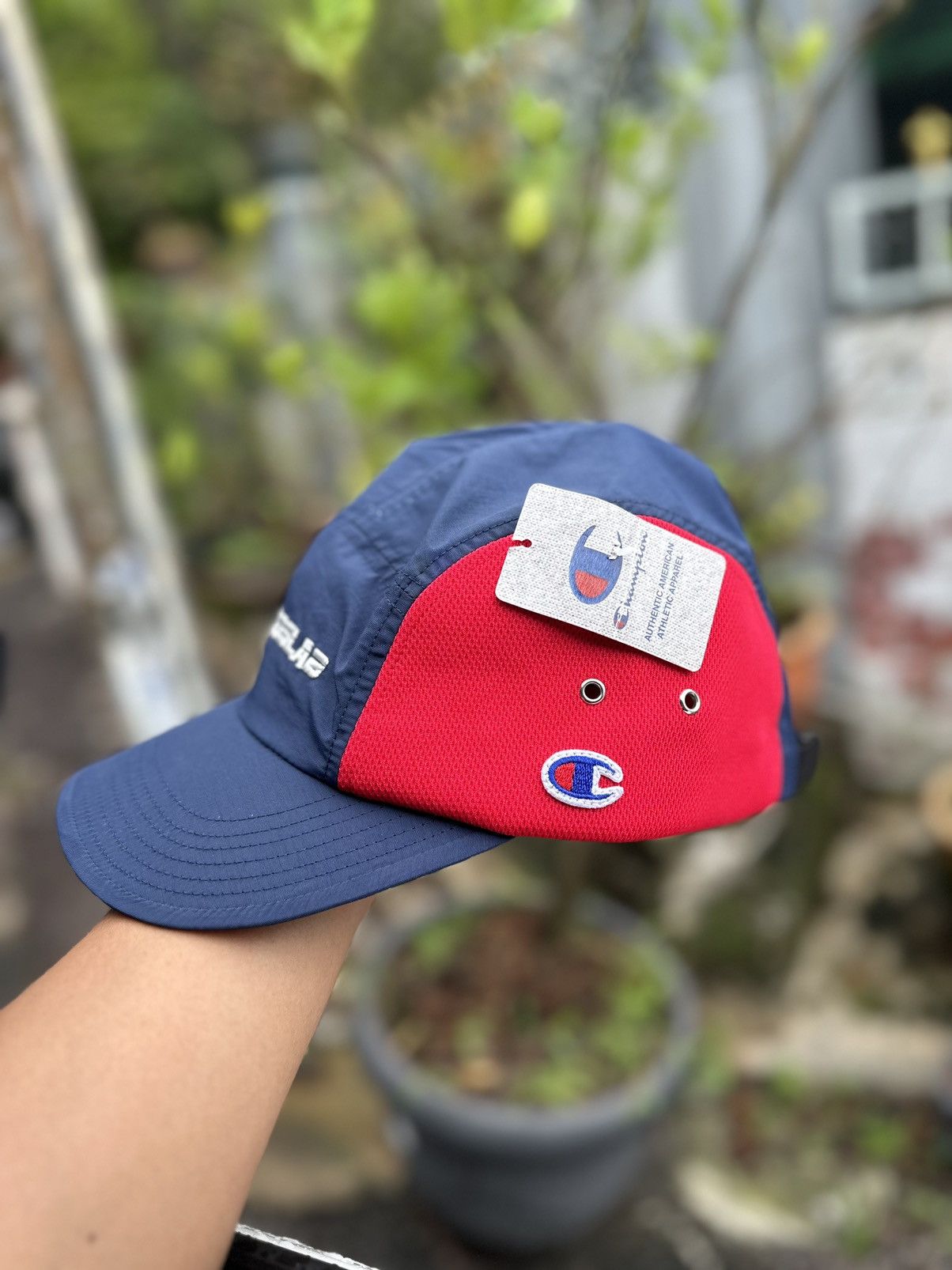 Champion × atmos Atmos Lab x Champion SS19 Nylon 5 Panel Hat Size ONE SIZE - 2 Thumbnail