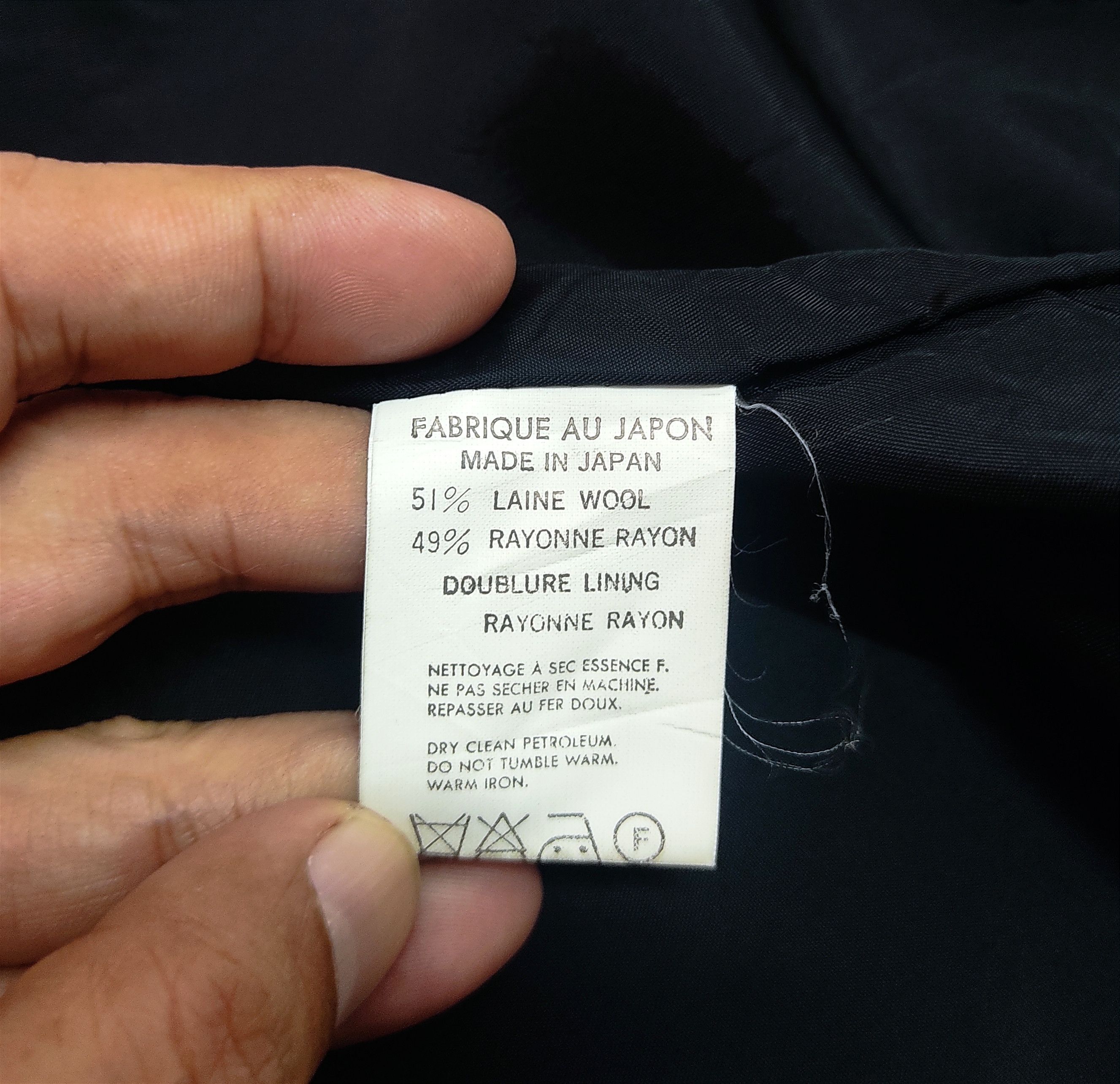 Yohji Yamamoto YOHJI YAMAMOTO Madras Checkers Wool Rayon Blazer Jacket Size US L / EU 52-54 / 3 - 16 Thumbnail