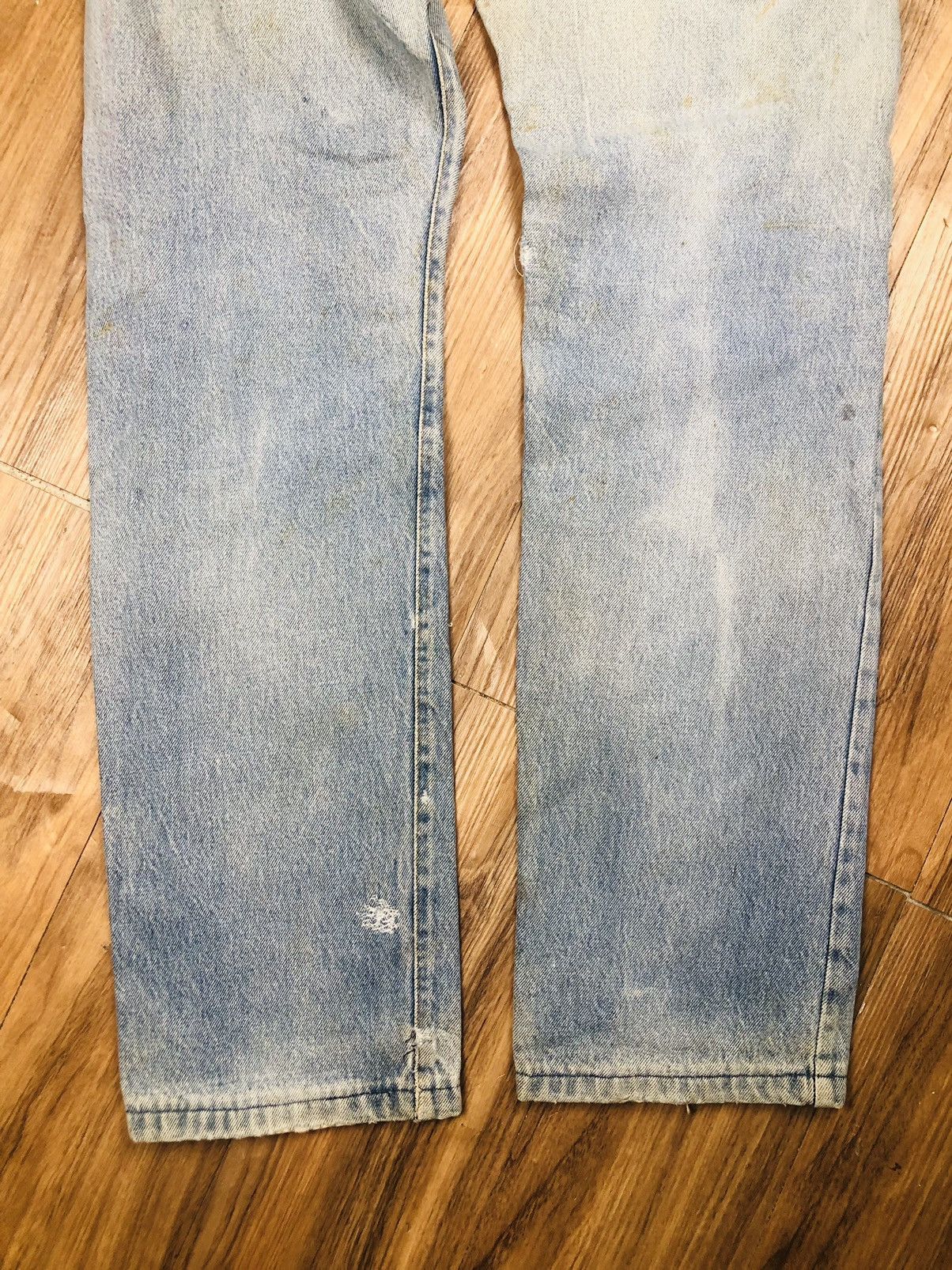 Levi's RARE VINTAGE Levi's 501 Custom Distressed Jeans (40) Size US 30 / EU 46 - 14 Thumbnail