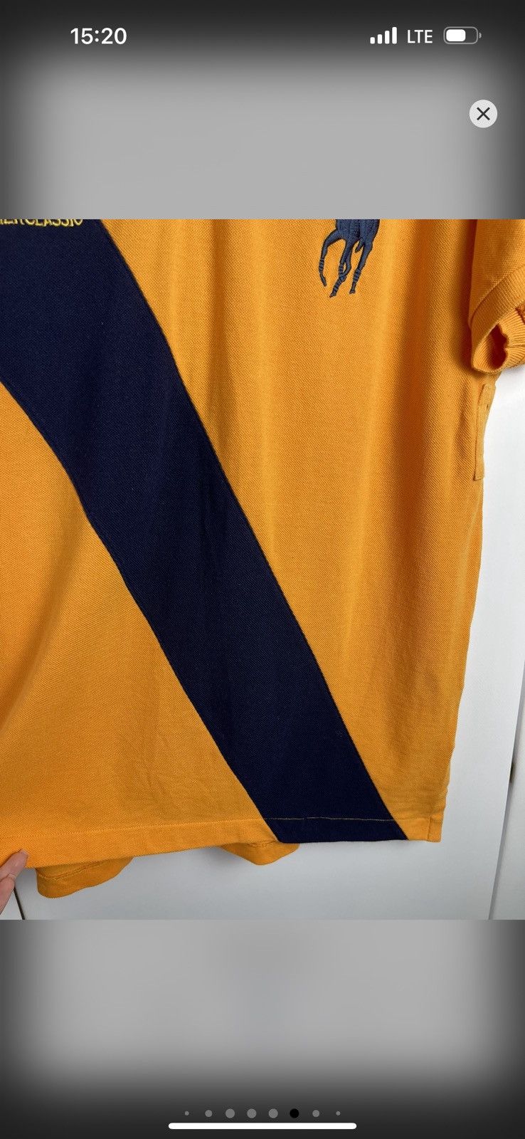Polo Ralph Lauren × Vintage Vintage polo Ralph Lauren big logo size XL-XXL orange rare Size US XL / EU 56 / 4 - 7 Thumbnail
