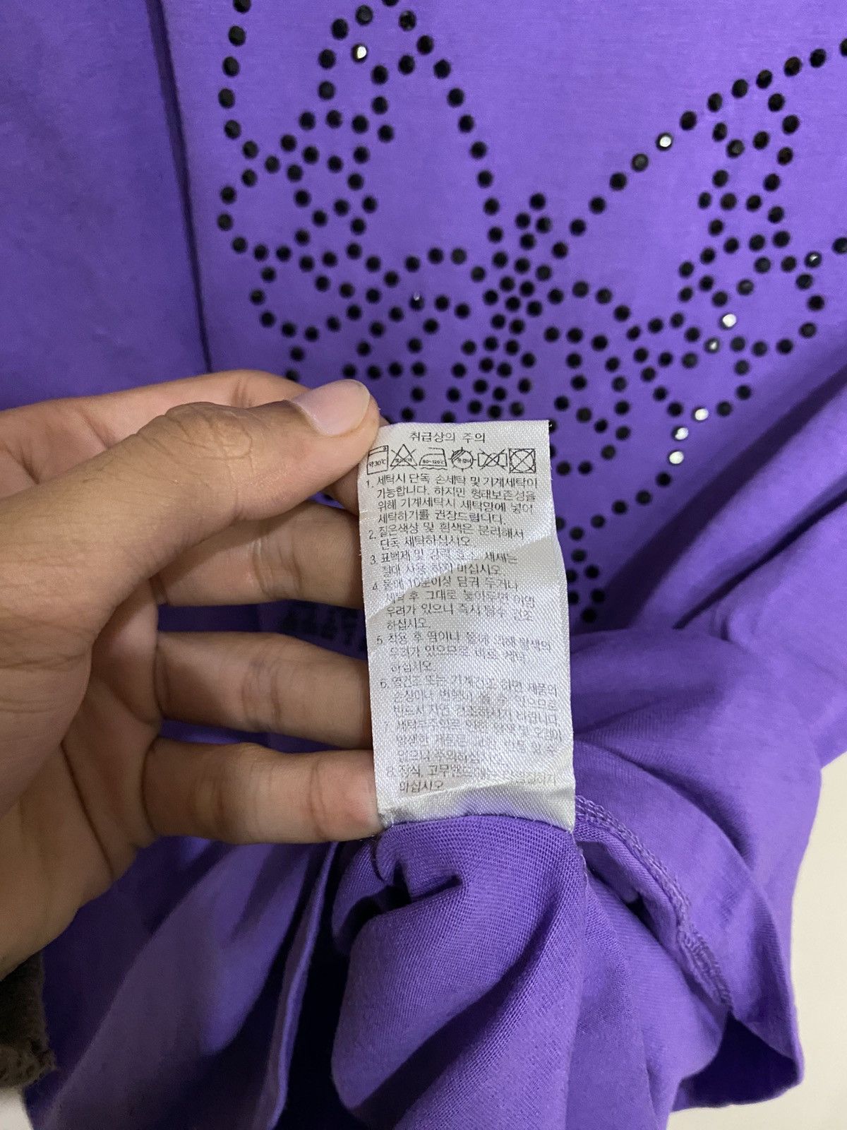 Designer × If Six Was Nine × Japanese Brand Vintage ANNA SUI Butterfly Logo Size US L / EU 52-54 / 3 - 7 Thumbnail