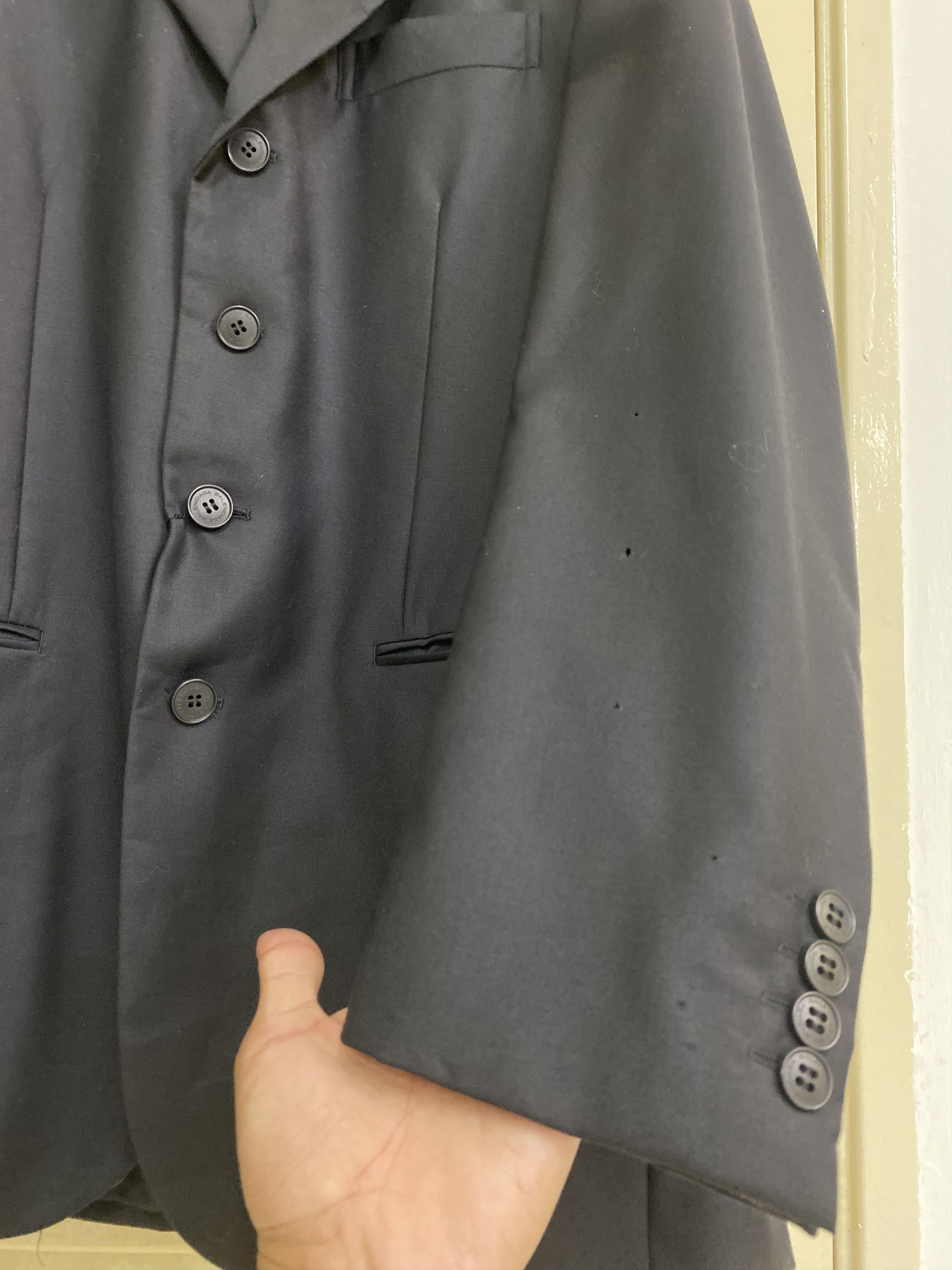 Balenciaga NWT Balenciaga Wool Single Breasted Blazer Size 40R - 12 Thumbnail