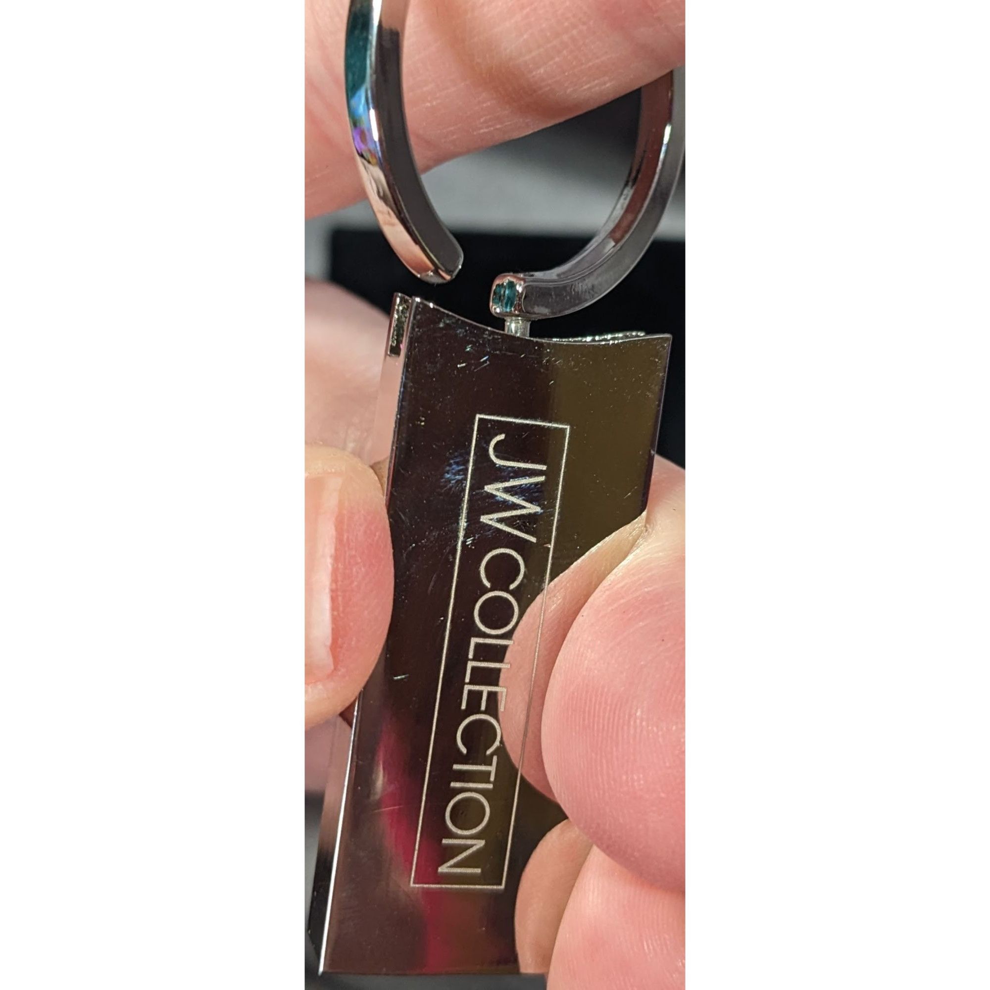 Other JW Collection Sleek Bright Silver Tone Keychain Size ONE SIZE - 7 Thumbnail