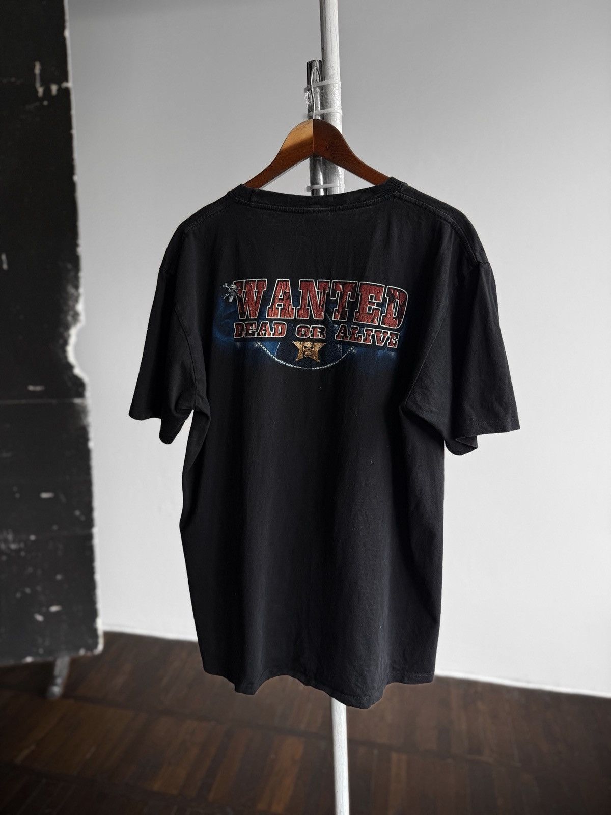 Vintage Wild Caballo Skull And Guns Vintage Black Graphic T-Shirt Size US XL / EU 56 / 4 - 2 Thumbnail