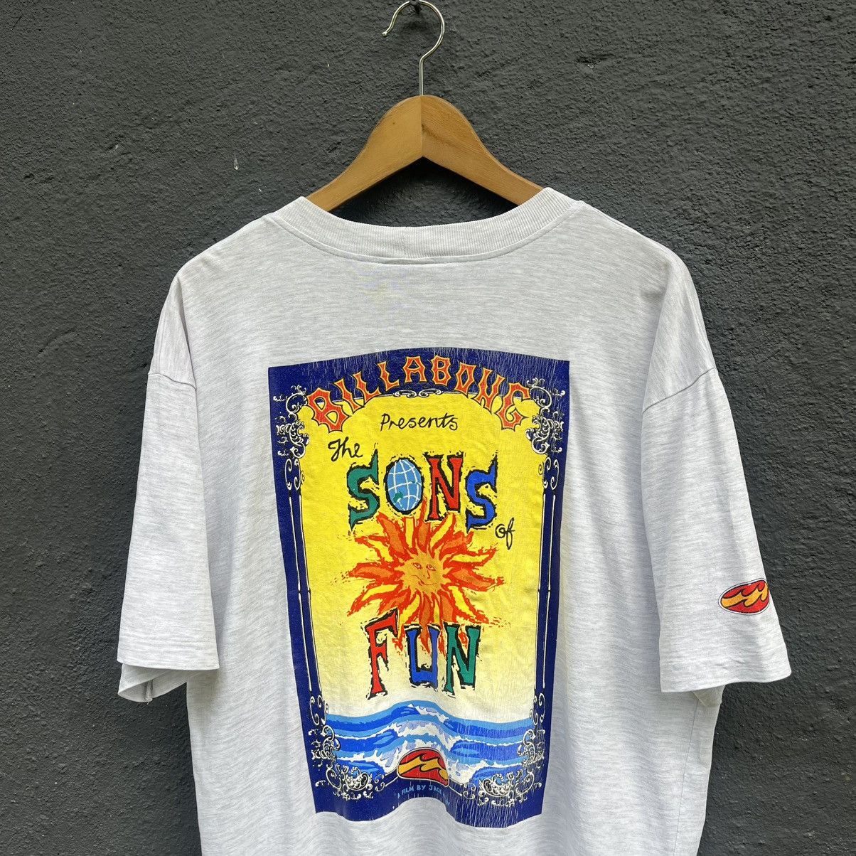 Billabong Thrashed Vintage 90s Billabong Australia Surfing Tee Size US L / EU 52-54 / 3 - 2 Thumbnail