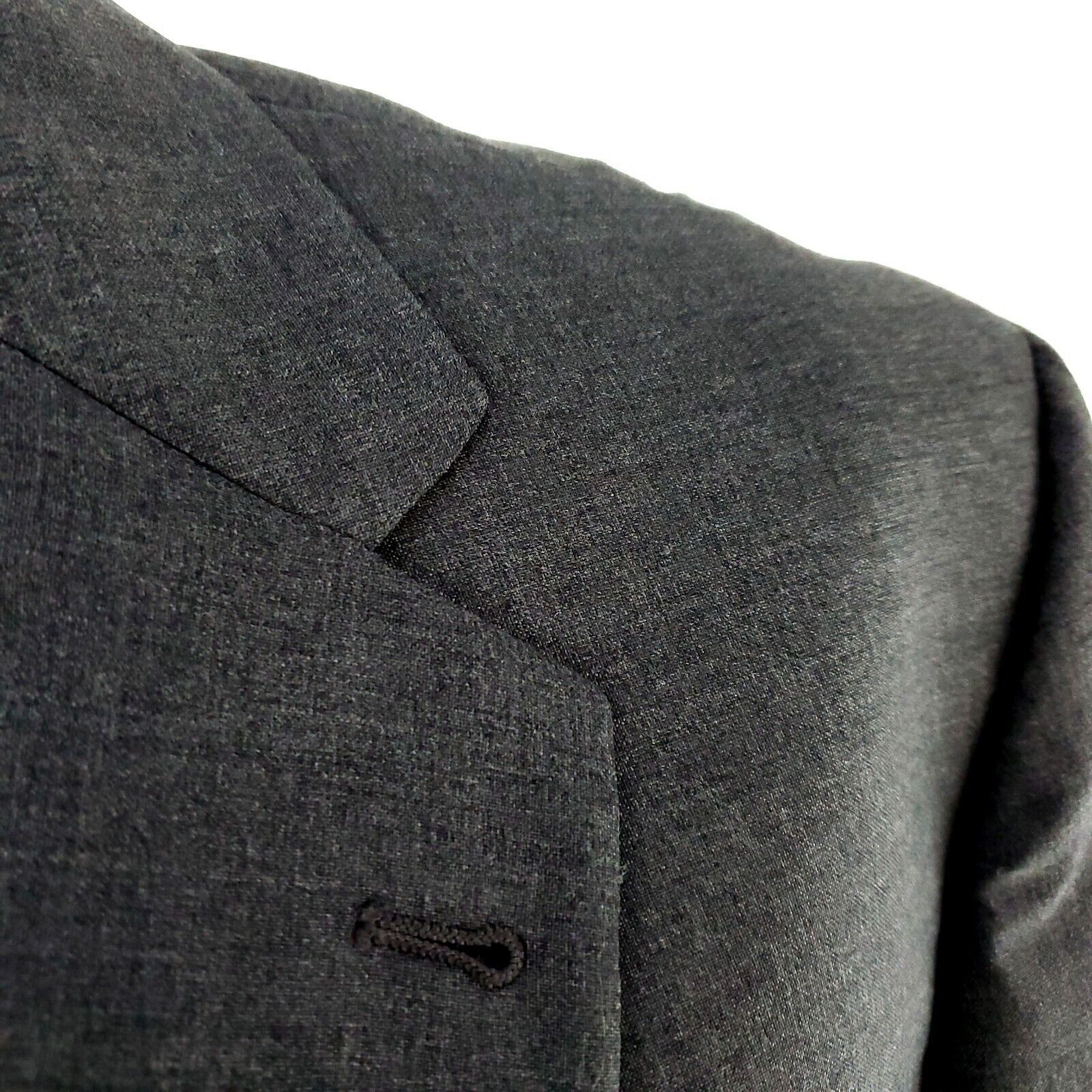 Joseph Abboud Joseph Abboud Angelico Super 100s Wool 2 Button Blazer 42R G Size 42R - 2 Thumbnail