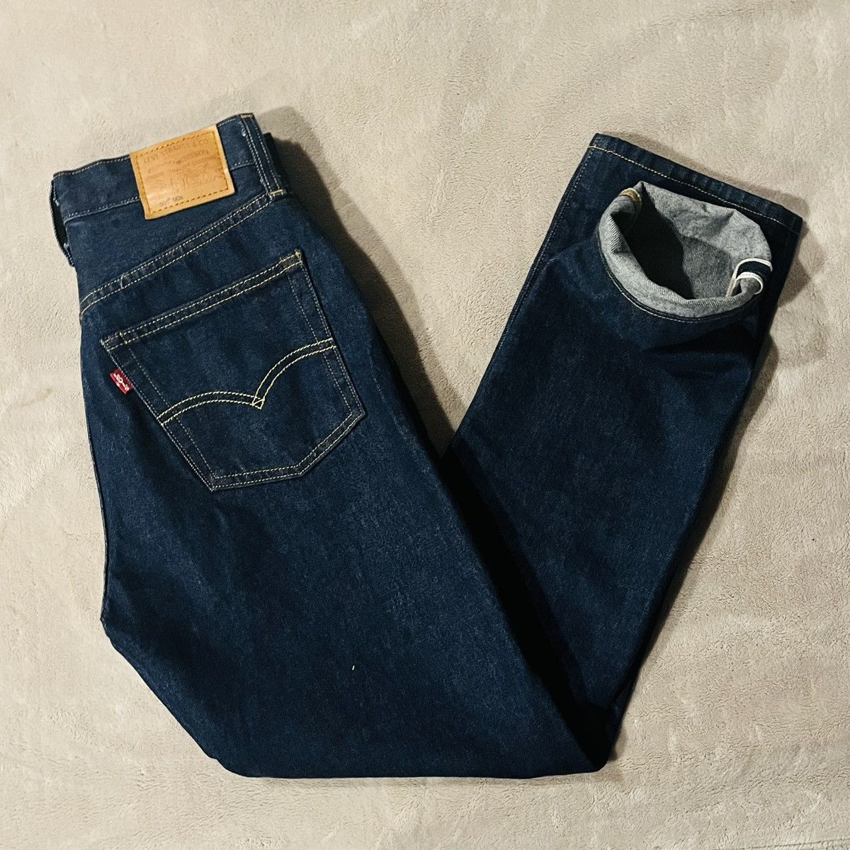 Levi’s Premium 501 90’s Selvedge Denim Indigo Jeans 28 X 30