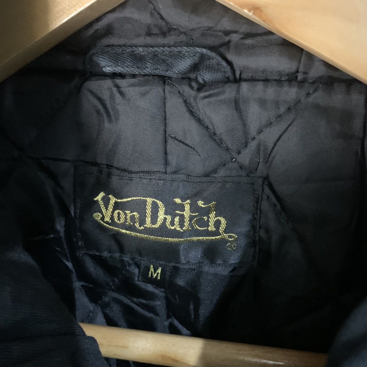 Vintage × Von Dutch Von Dutch Hooded Motorcycles Jacket M Size Size US M / EU 48-50 / 2 - 3 Thumbnail