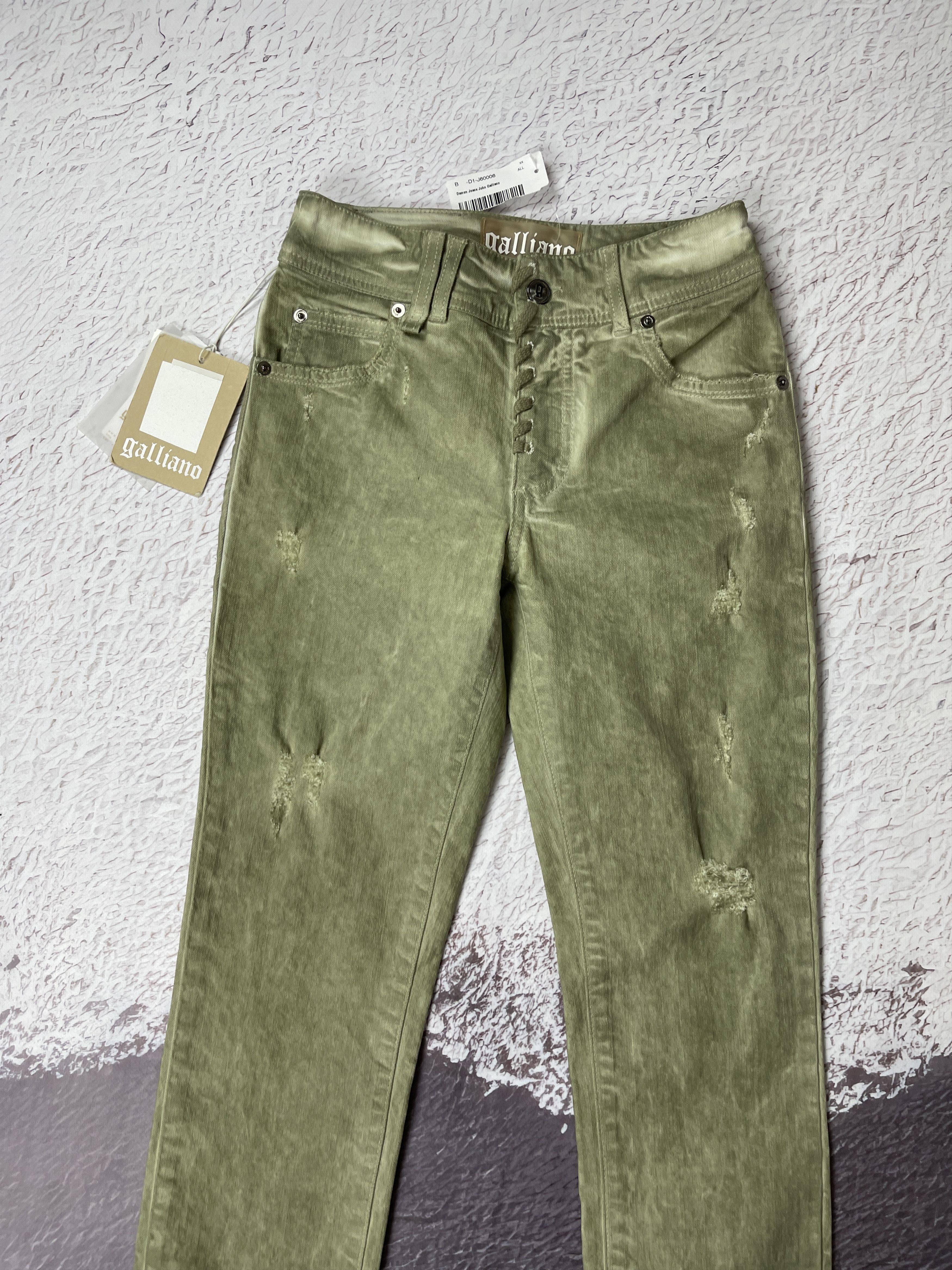 John Galliano John Galliano Jeans skinny high women’s faded pants Size 25" / US 0 / IT 36 - 5 Thumbnail