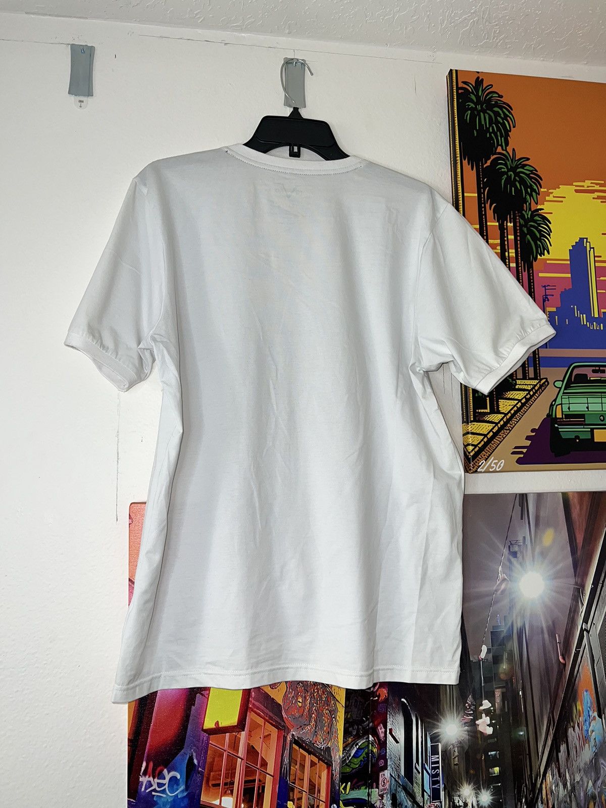 Other Versace Style White T-Shirt with Lion Print and Design Size US M / EU 48-50 / 2 - 2 Thumbnail