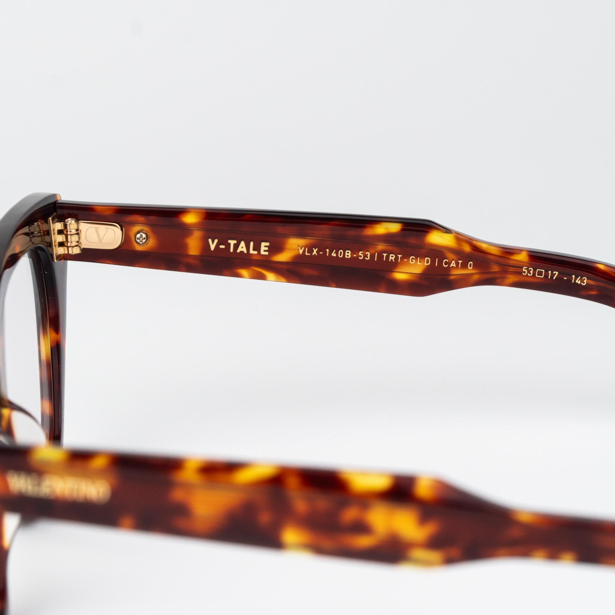 Valentino Valentino Women Eyeglasses Havana Cat Eye V-TALE VLX-140 B Size ONE SIZE - 7 Thumbnail