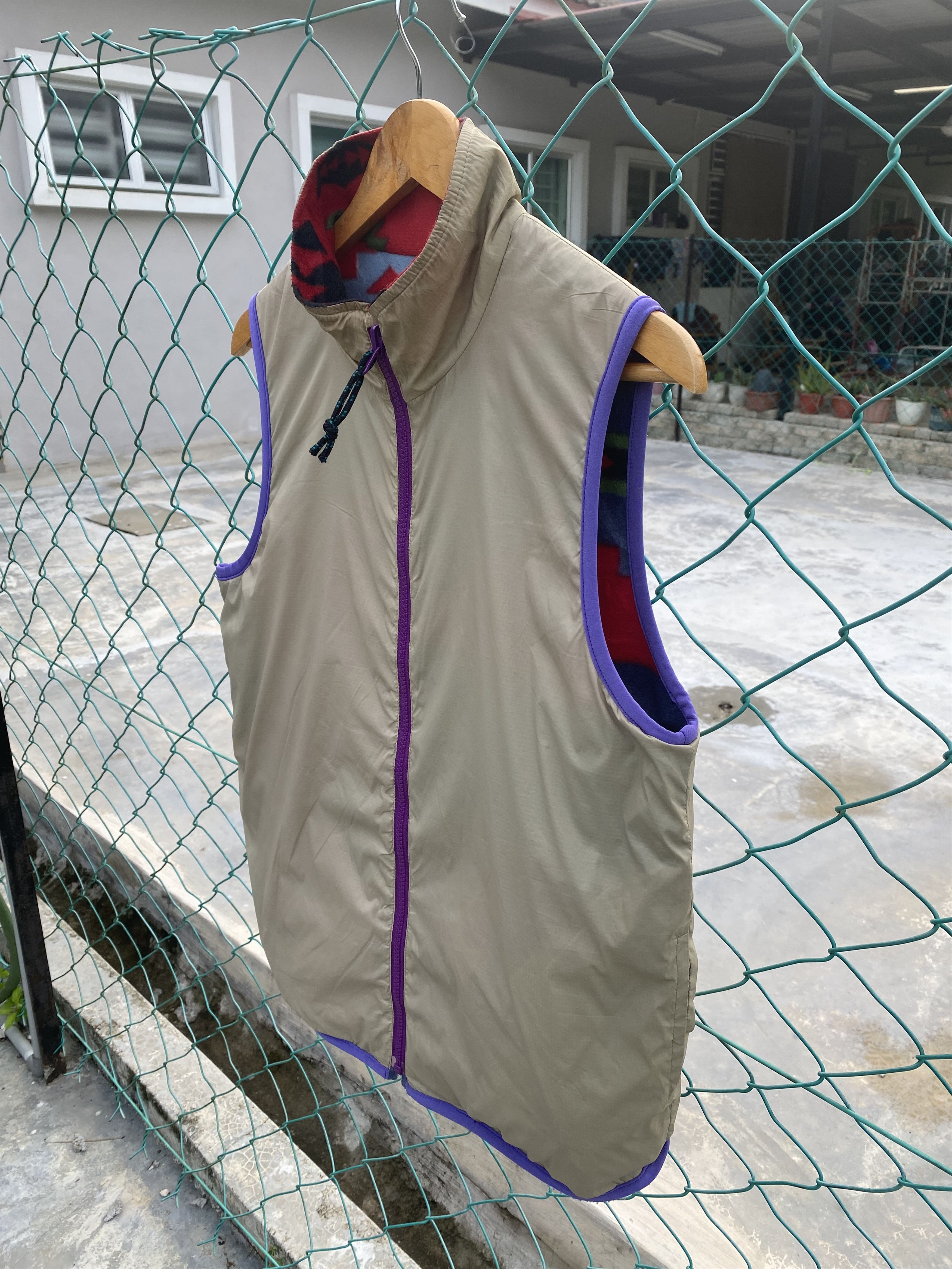 Aztech Mountain × Ciaopanic Ciaopanic aztec printed fleece nylon riversible vest Size M / US 6-8 / IT 42-44 - 8 Thumbnail