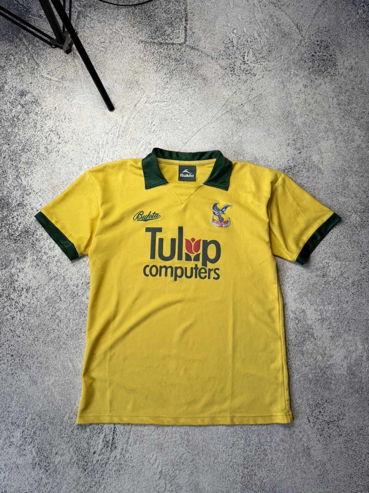 Vintage Crystal Palace Away Football Shirt 1992 Adults Large Bukta Size US M / EU 48-50 / 2 - 1 Thumbnail