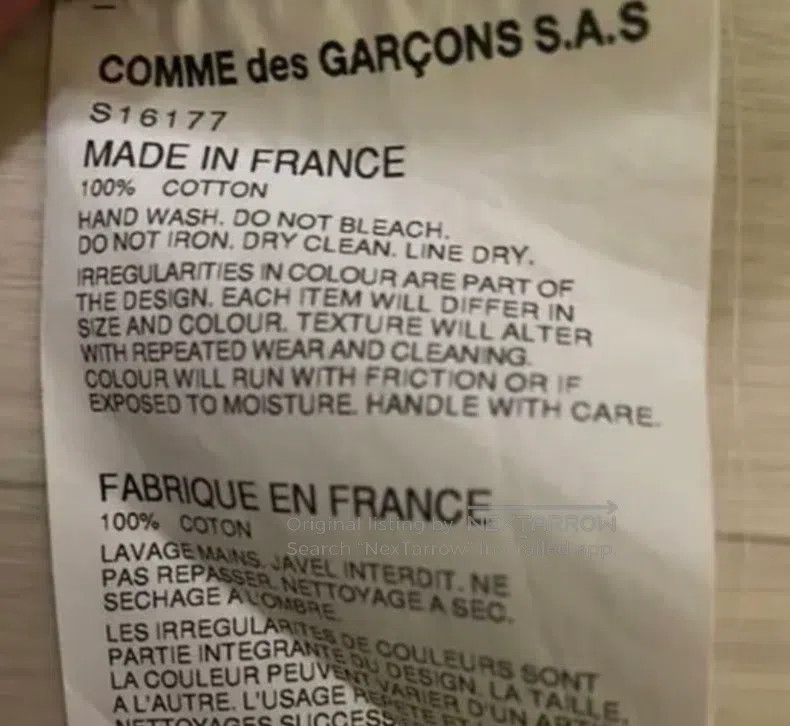 Comme des Garcons Comme Des Garcons shirt Size US M / EU 48-50 / 2 - 5 Thumbnail