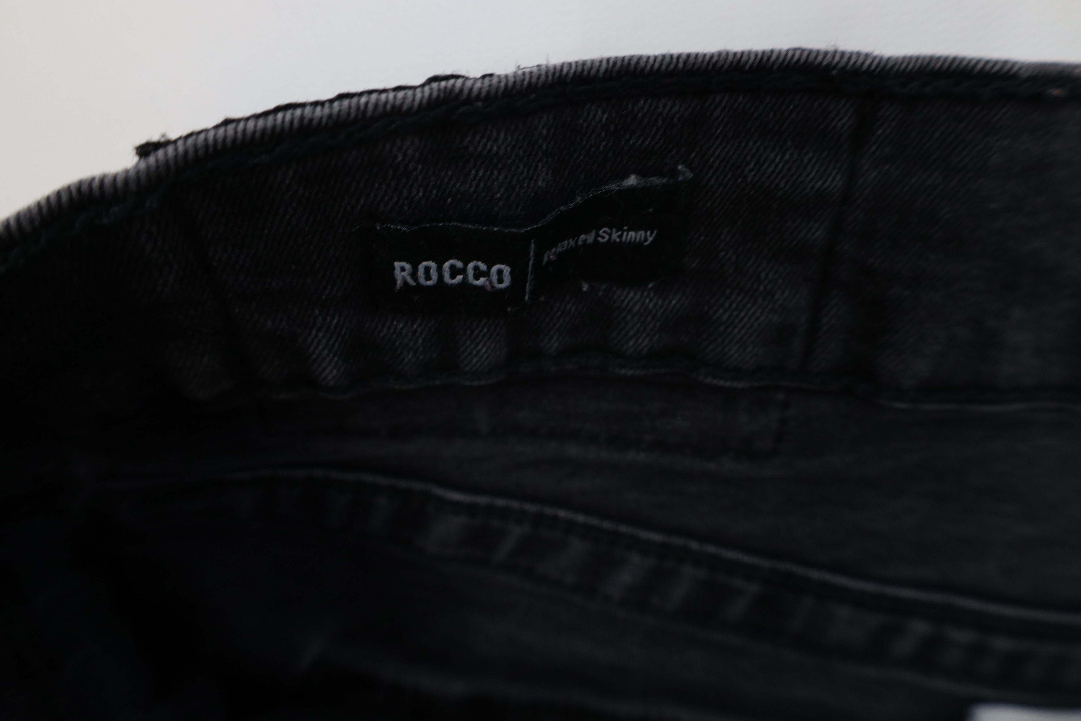 True Religion True Religion Rocco Relaxed Fit Skinny Leg Denim Jeans Black Size US 42 / EU 58 - 8 Thumbnail
