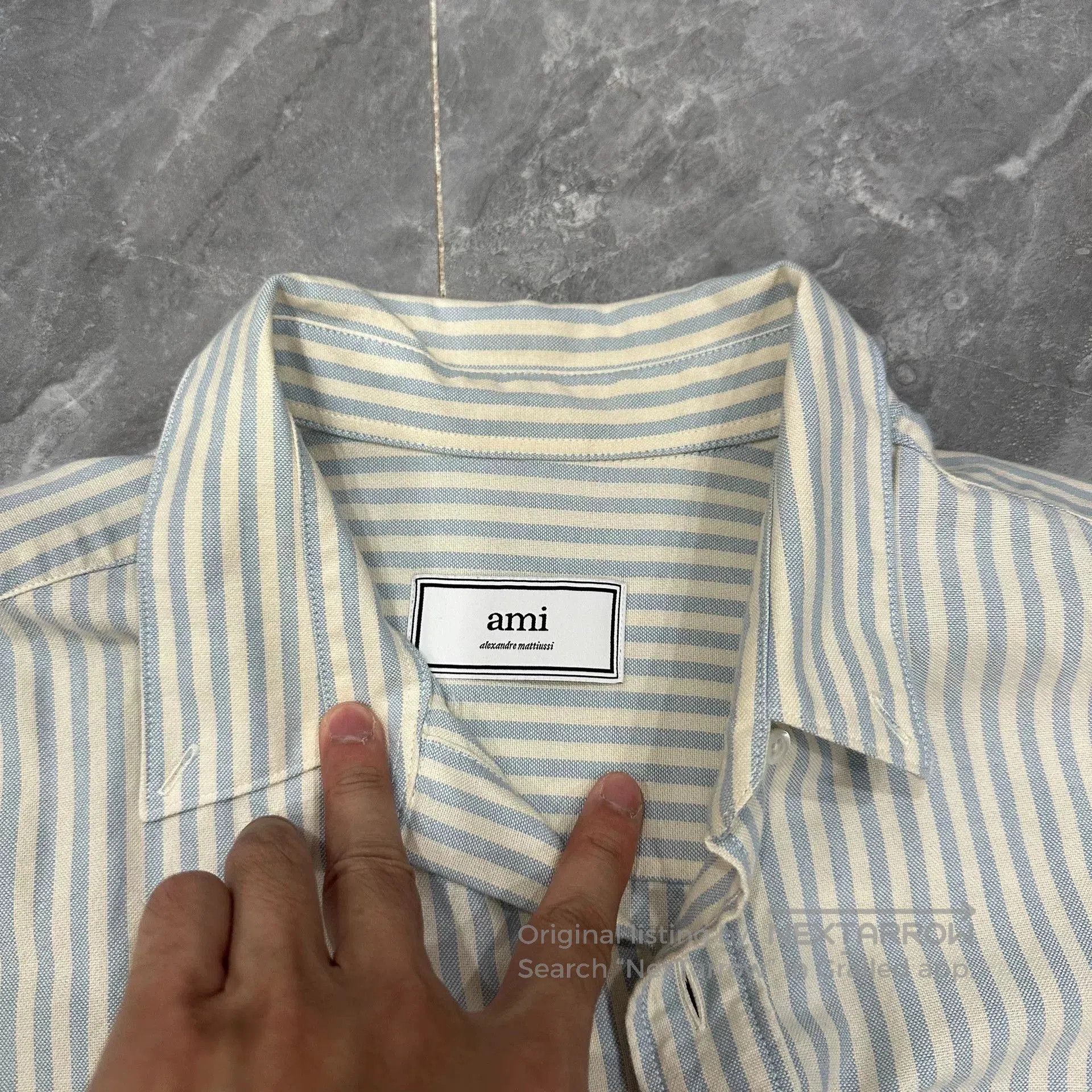 AMI AMI Long Sleeve Heart Embroidery Shirt. Size US XS / EU 42 / 0 - 3 Thumbnail