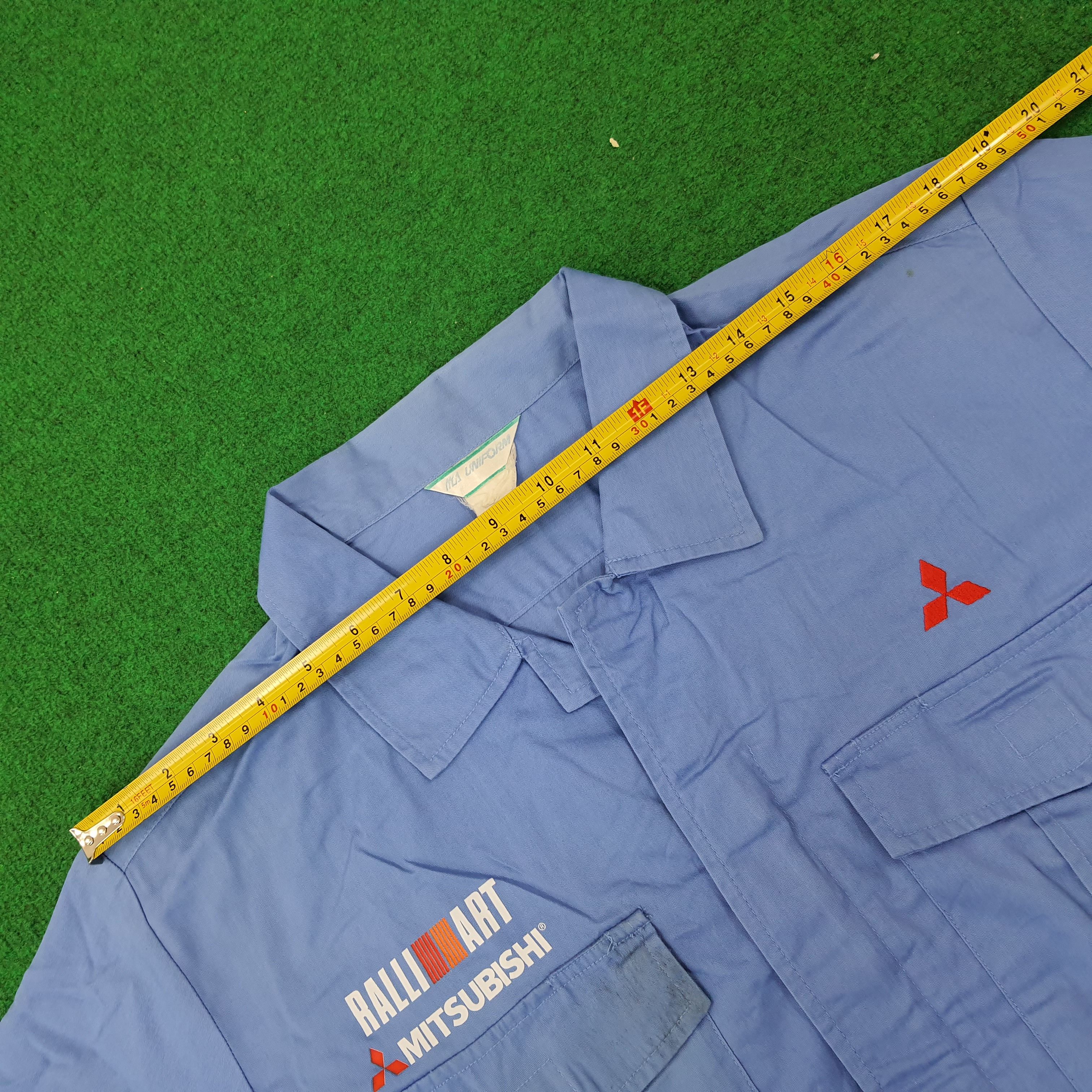 Japanese Brand Vintage Mitsubishi RalliArt Racing Sports Jacket C246N1 Size US L / EU 52-54 / 3 - 8 Thumbnail