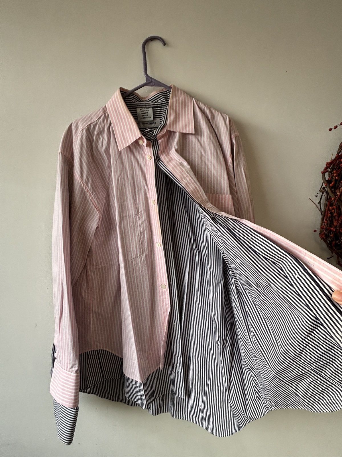 Vetements Comme des Garcons Shirt double shirt