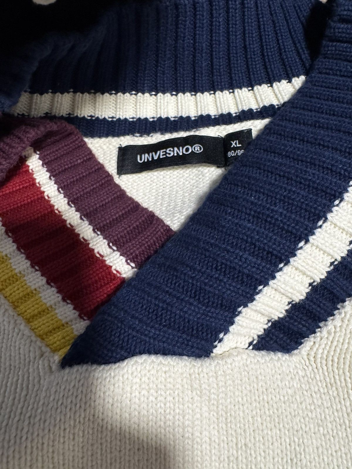 Other Unvesno Multicolor Sweater Vest Size US XL / EU 56 / 4 - 2 Thumbnail