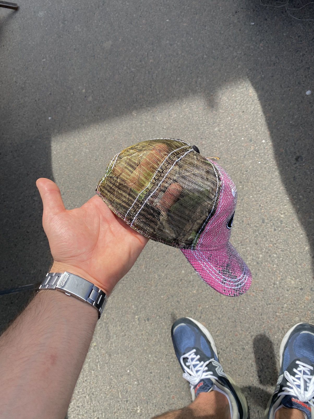 NASCAR × Realtree Ford NASCAR Realtree Distressed Metal Racing Hat Cap Size ONE SIZE - 5 Thumbnail