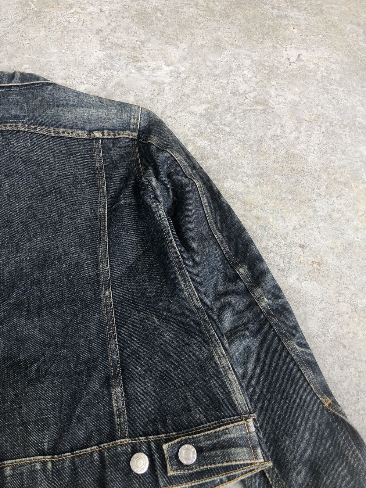 Helmut Lang Helmut Lang Denim Jacket Classic Raw Denim Size US XS / EU 42 / 0 - 12 Thumbnail
