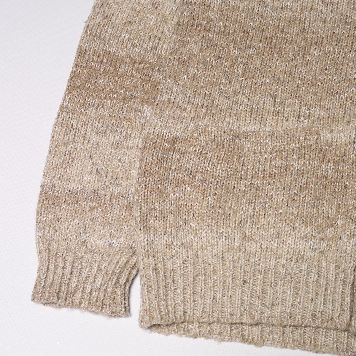 Beams Japan Beams Heart Cardigan Acrylic Wool Cotton Sweater Shawl Colla Size US M / EU 48-50 / 2 - 5 Thumbnail