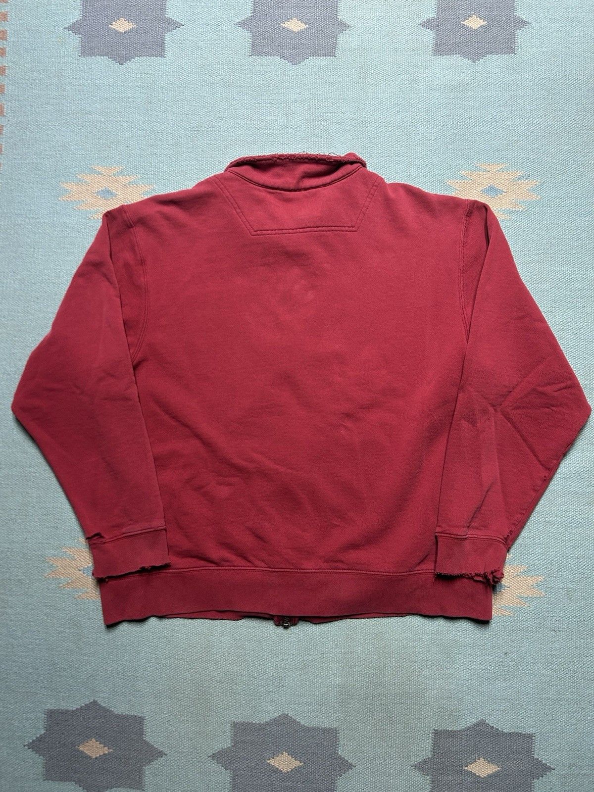 Vintage Vtg LL Bean collared sweatshirt distressed mostly cotton L Size US L / EU 52-54 / 3 - 6 Thumbnail