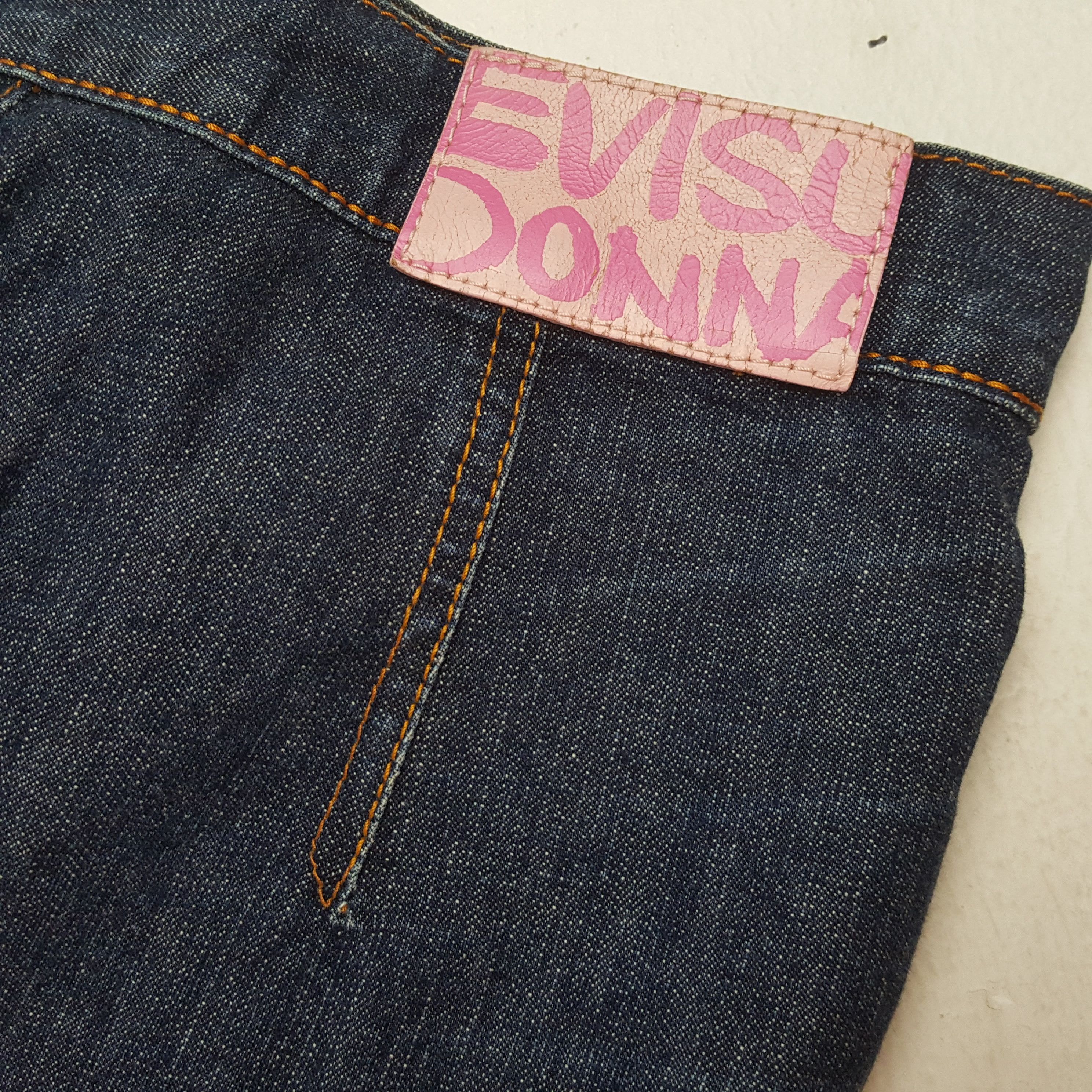 Evisu EVISU Japanese Brand Fashion Style Custom Daicock Skirt Size 25" / US 0 / IT 36 - 9 Thumbnail