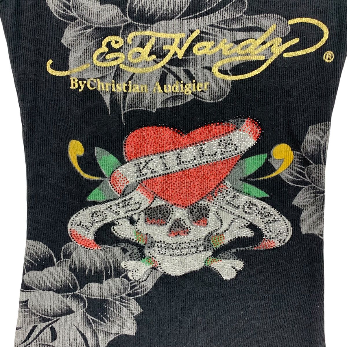 Christian Audigier × Ed Hardy ED HARDY by CHRISTIAN AUDIGIER tank top sleeve less tee Size US M / EU 48-50 / 2 - 5 Thumbnail