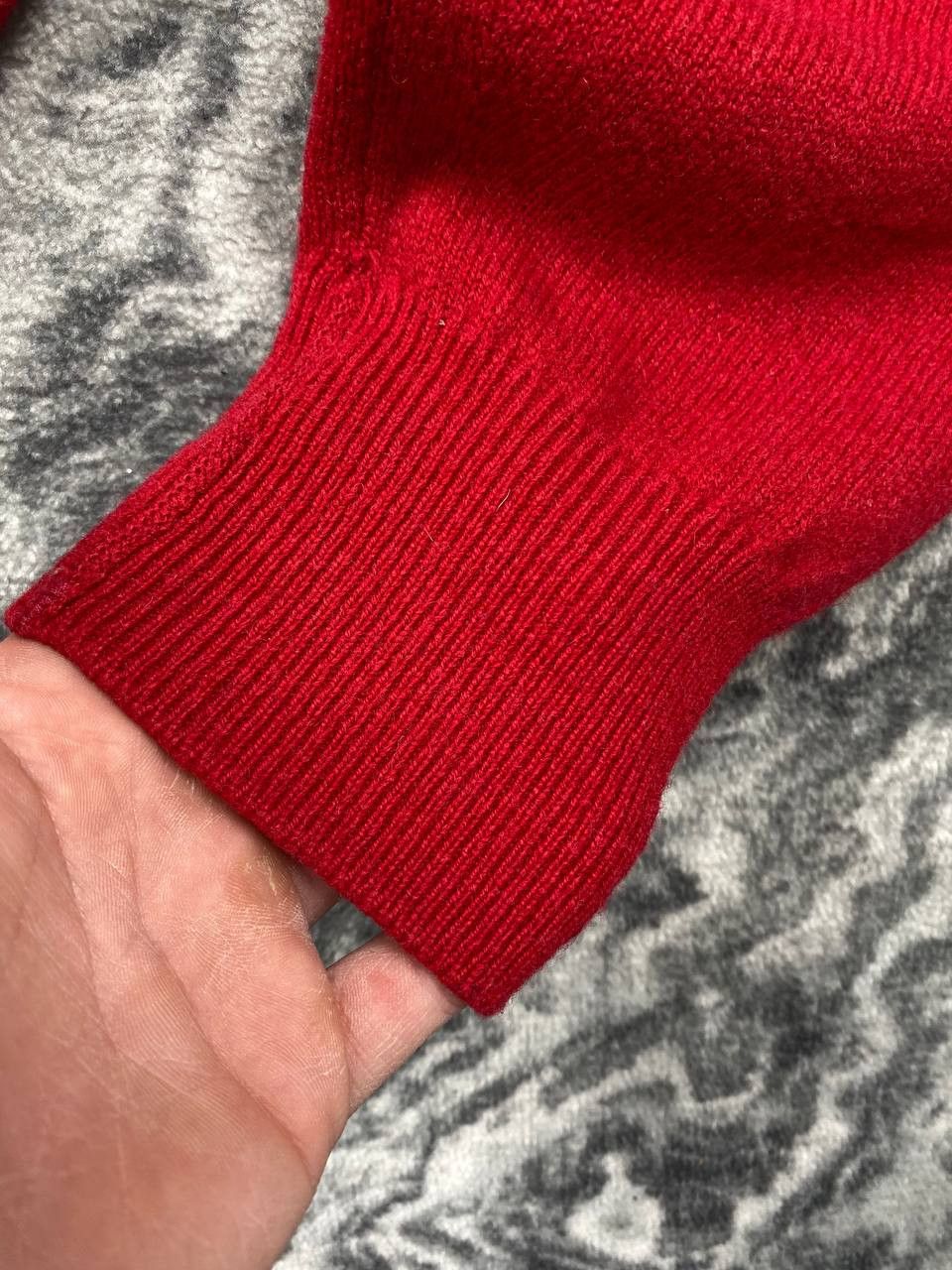 Burberry Vintage Burberrys 90s Wool Knit V Neck Sweater Men Size 44 Size US XXL / EU 58 / 5 - 3 Thumbnail